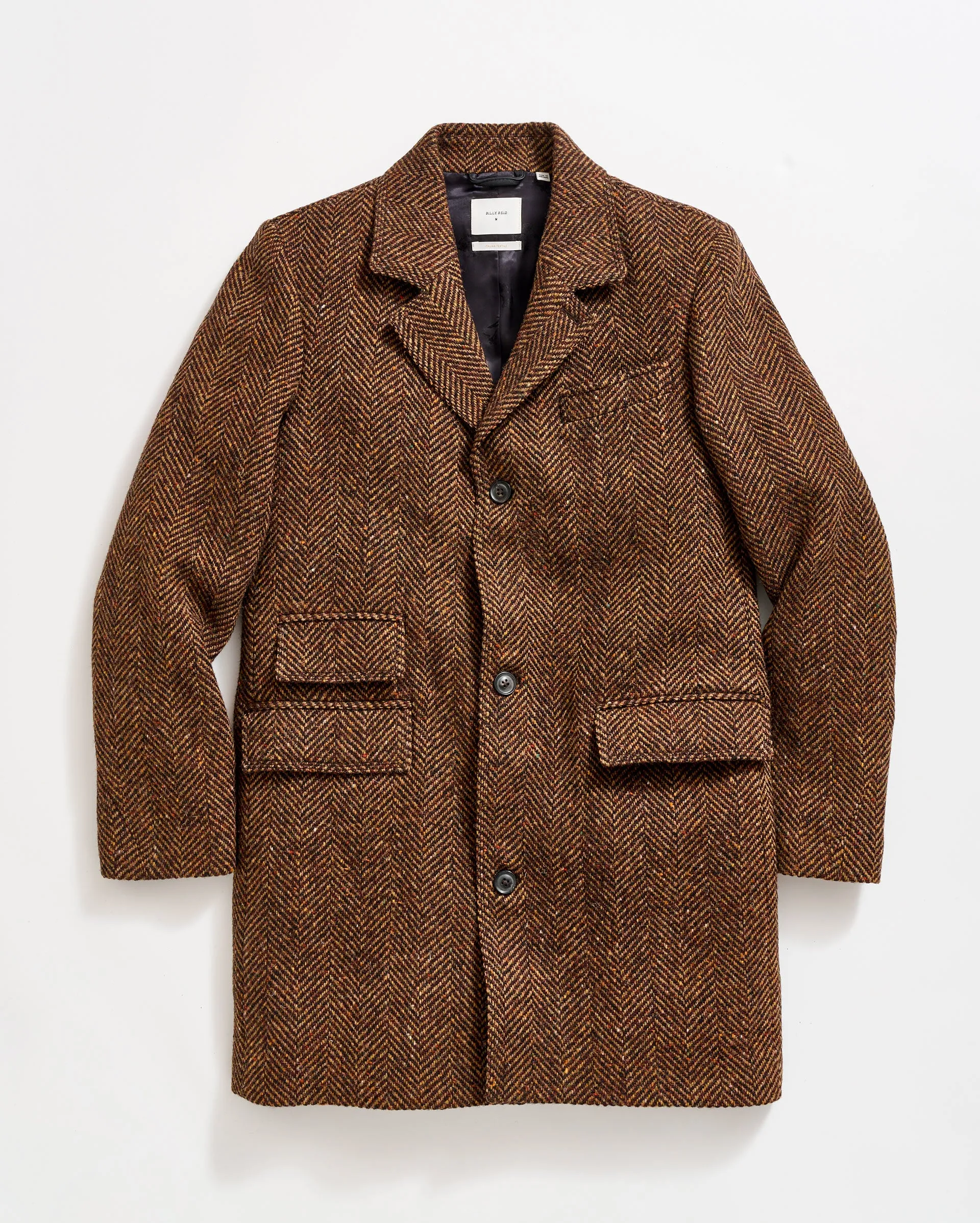 Herringbone Astor Coat sold by Billy Reid