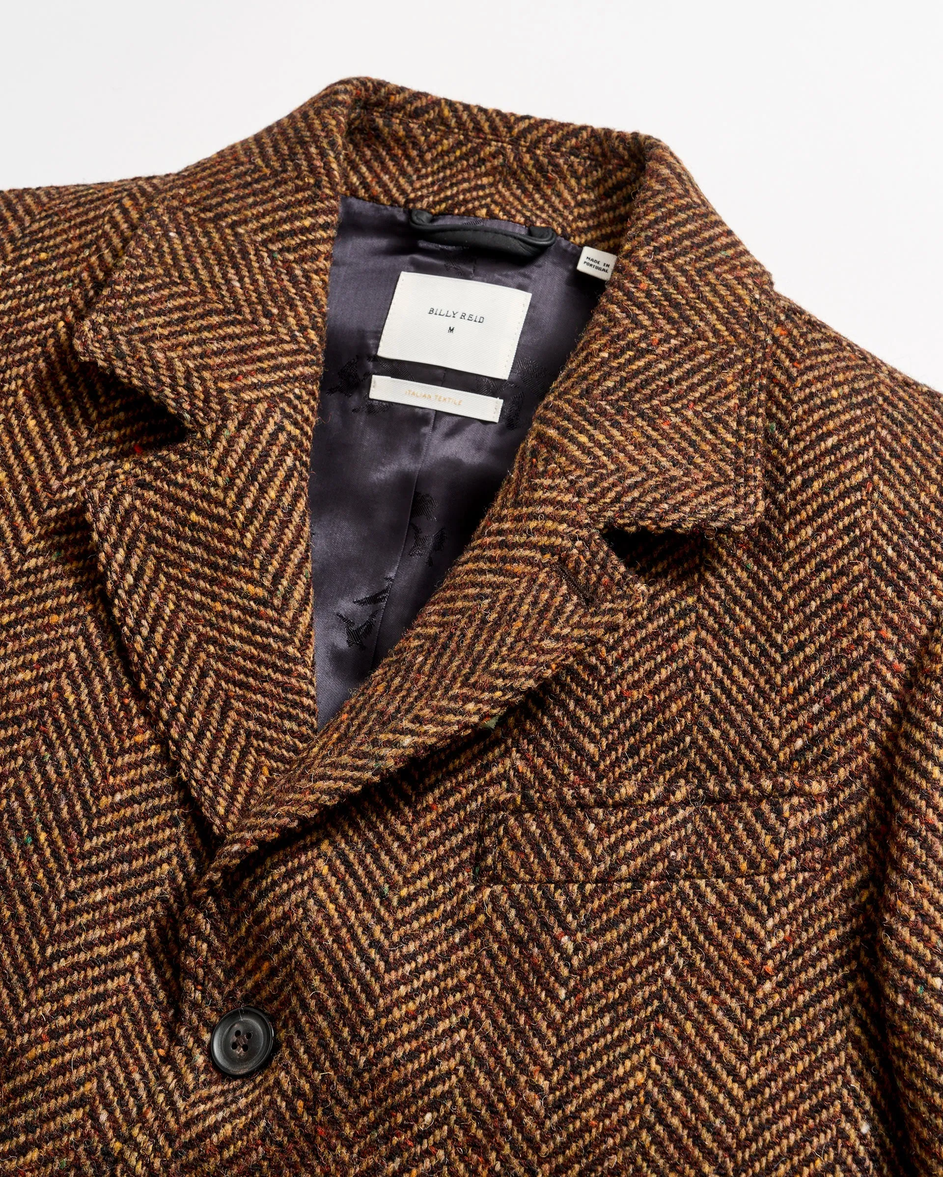Herringbone Astor Coat sold by Billy Reid product image thumbnail 4