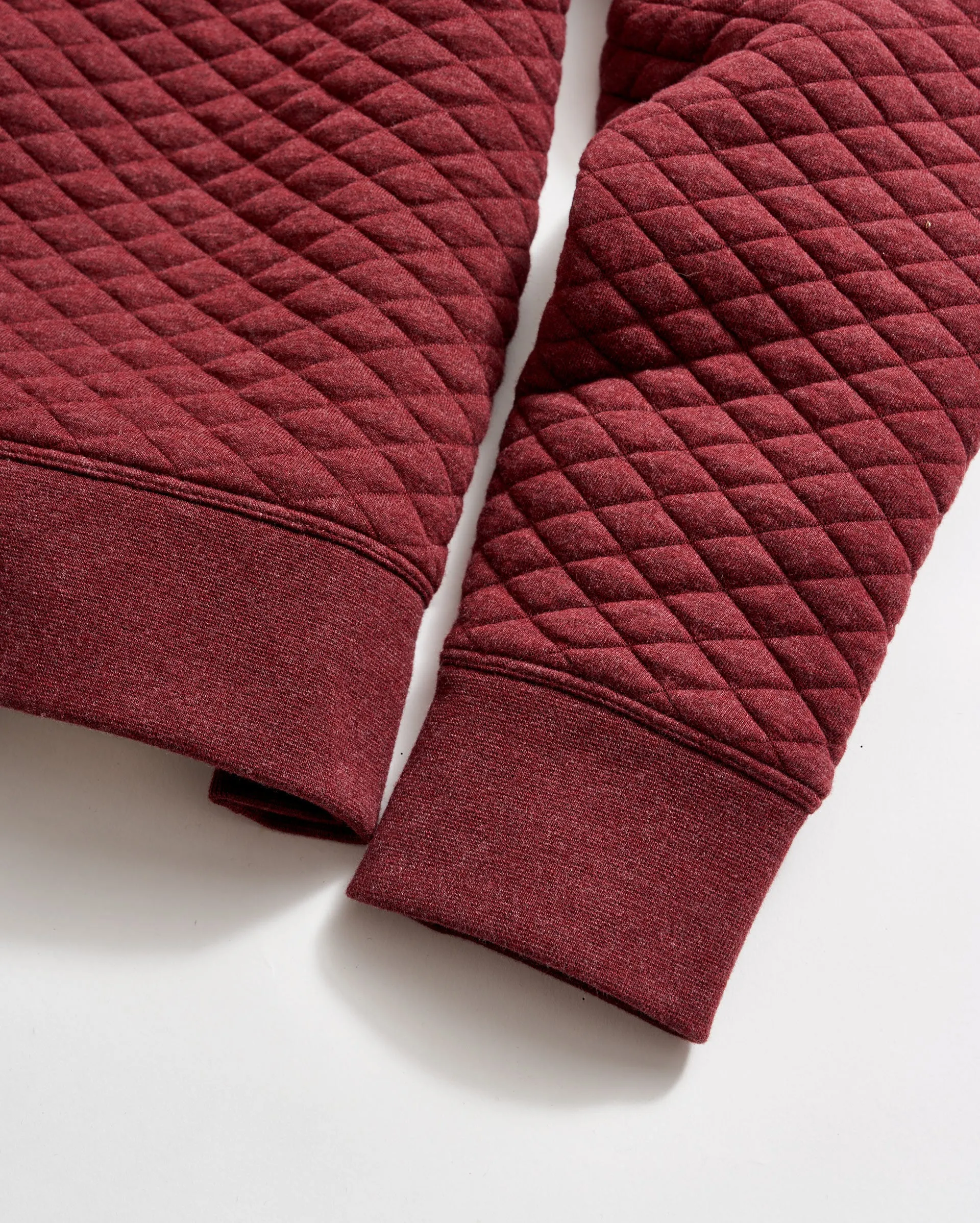 Diamond Quilt Half Zip sold by Billy Reid product image thumbnail 3