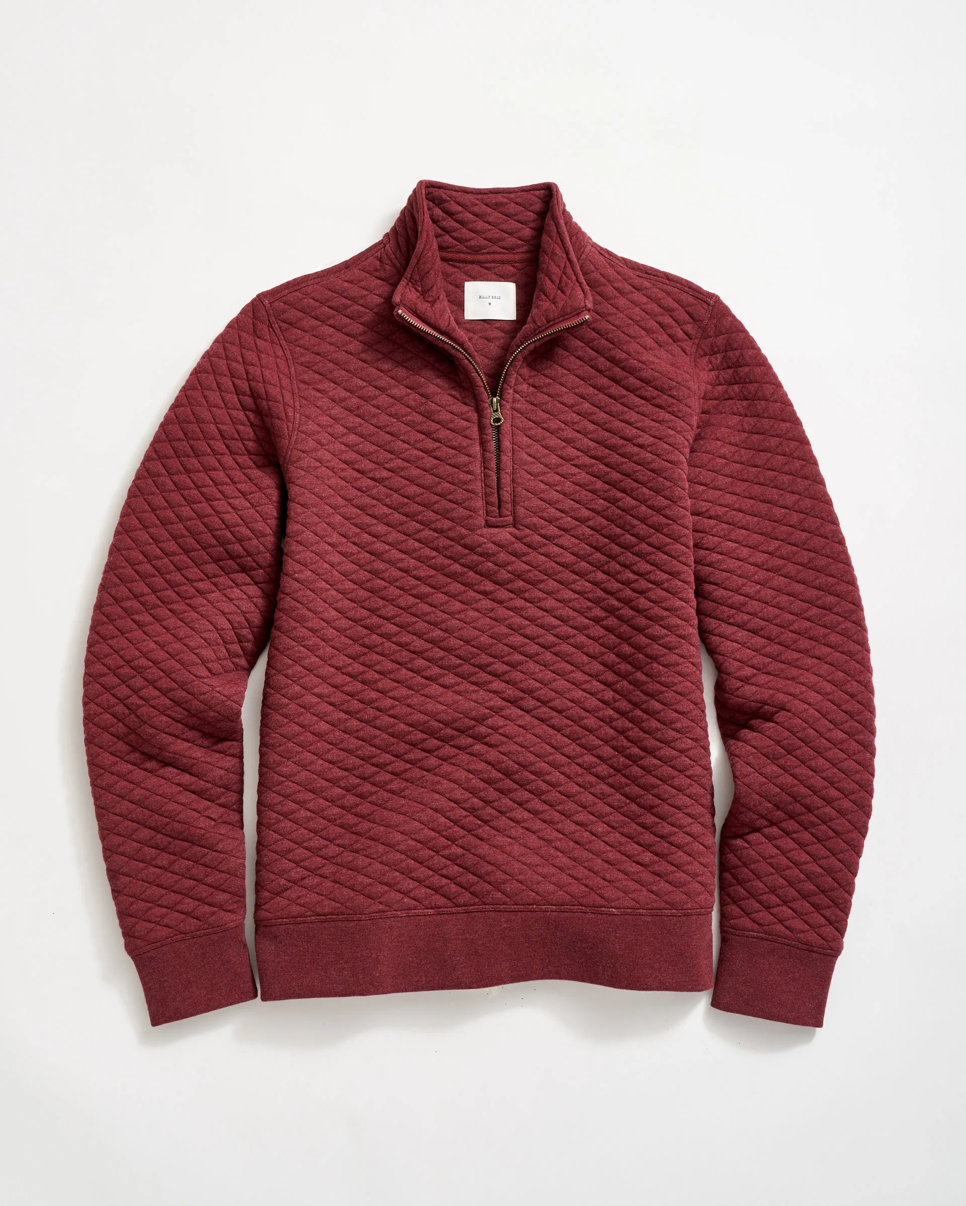 Diamond Quilt Half Zip sold by Billy Reid