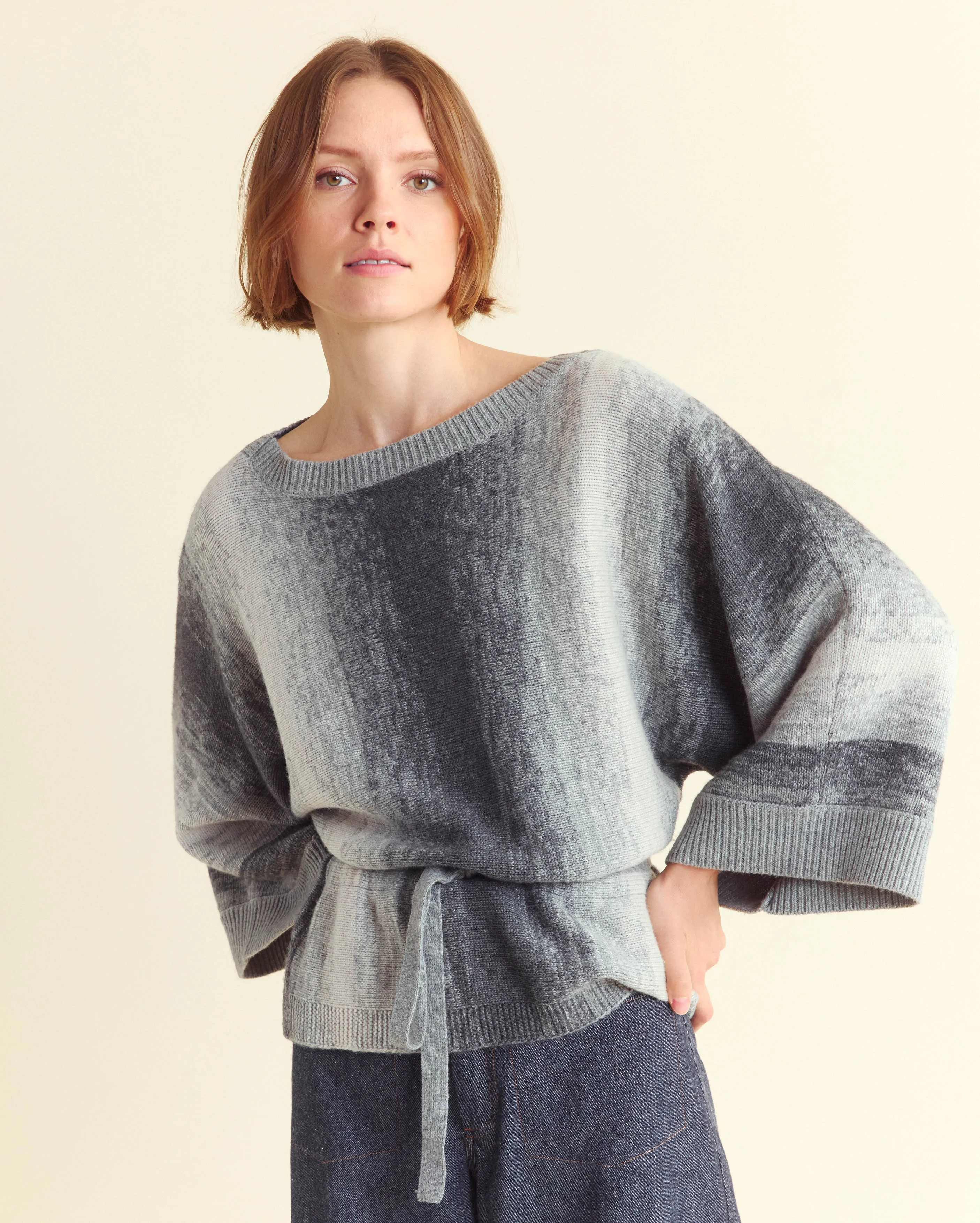 Drawstring Waist Sweater sold by Billy Reid product image thumbnail 2