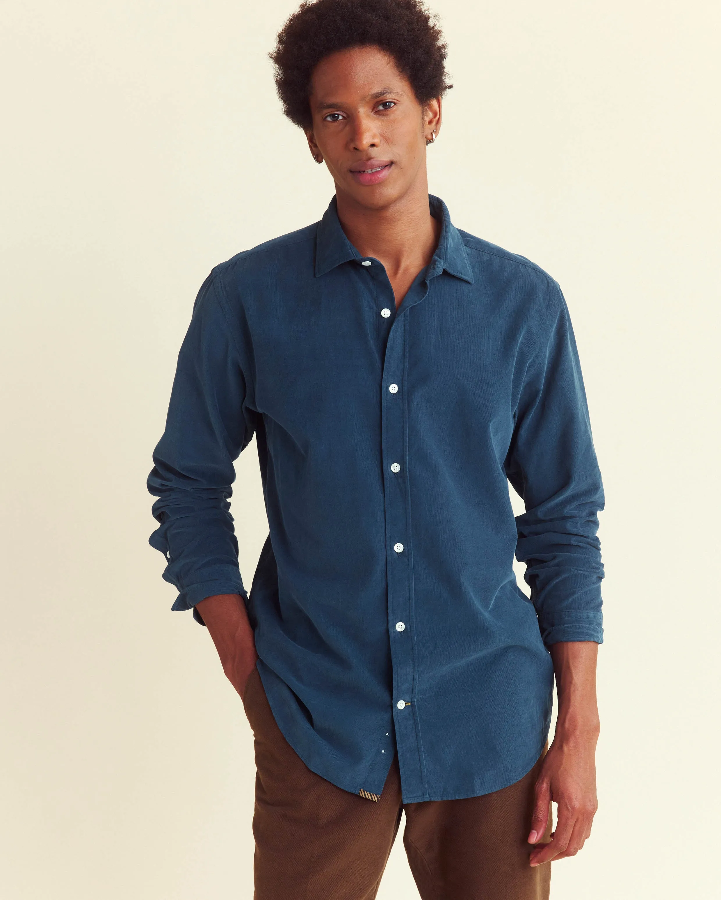 Corduroy Cedar Shirt sold by Billy Reid product image thumbnail 2