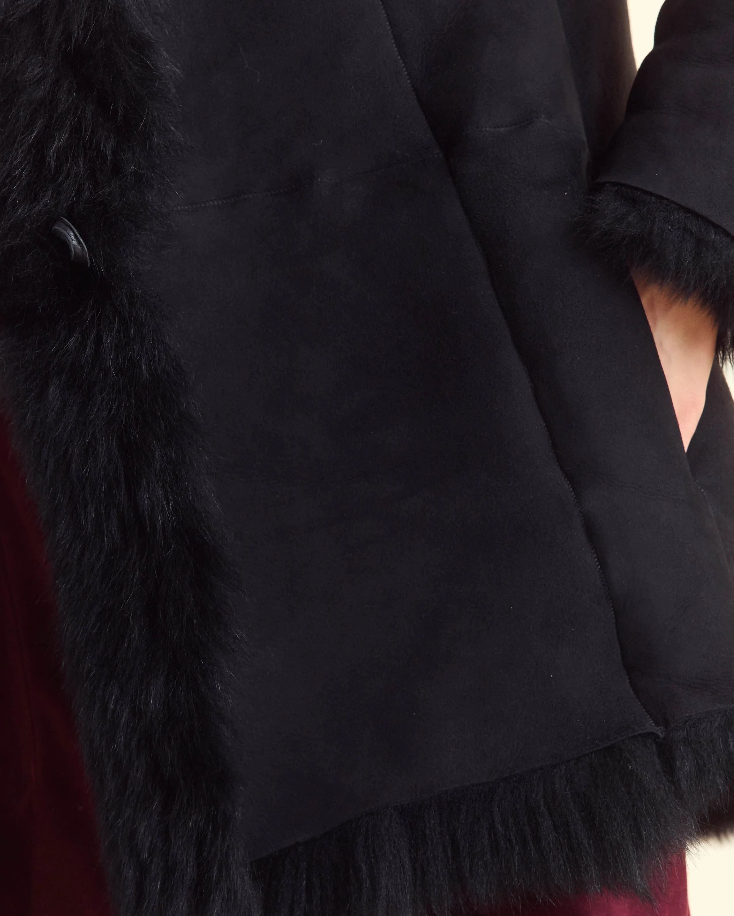 Shearling Duffle sold by Billy Reid product image thumbnail 5