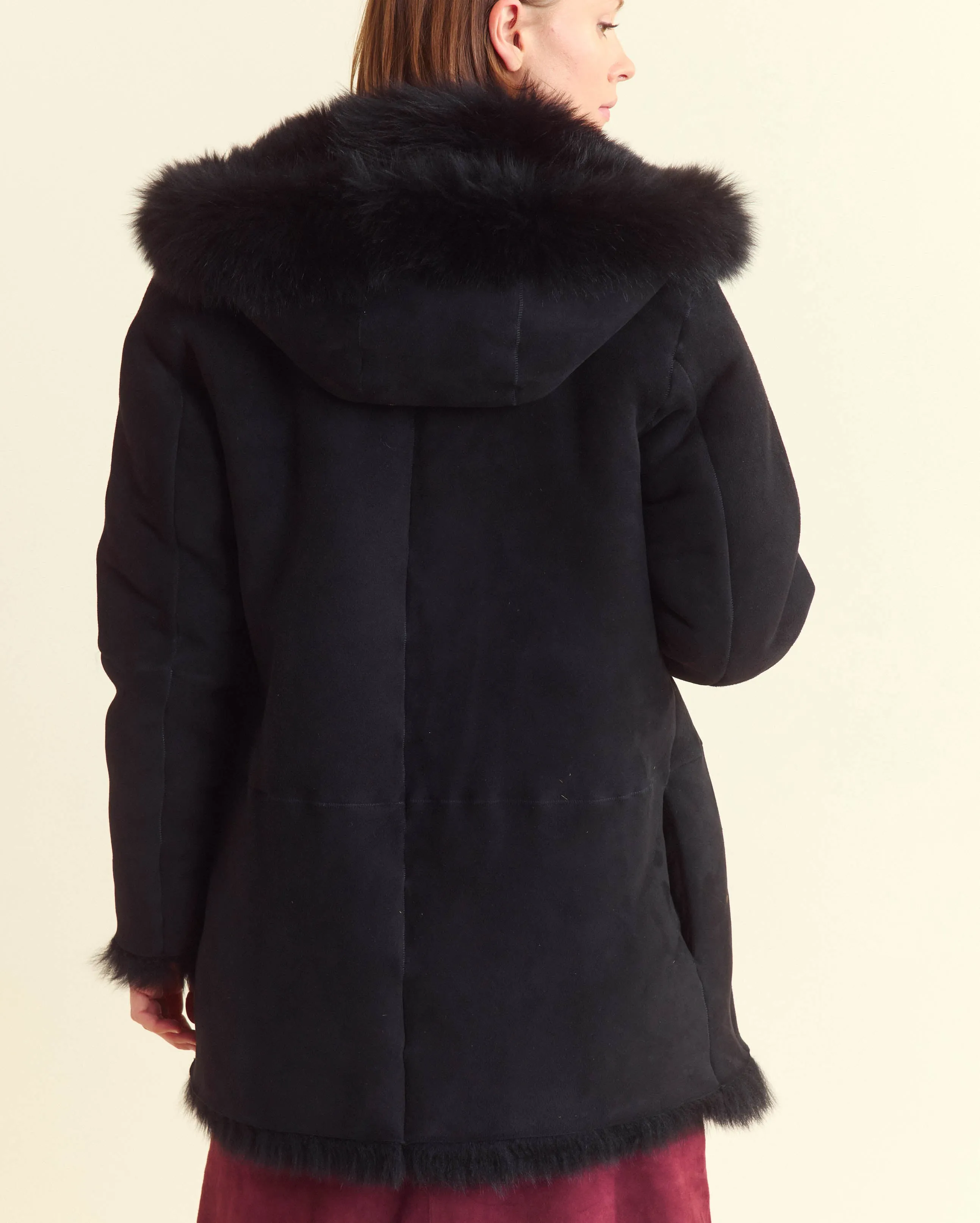 Shearling Duffle sold by Billy Reid product image thumbnail 3