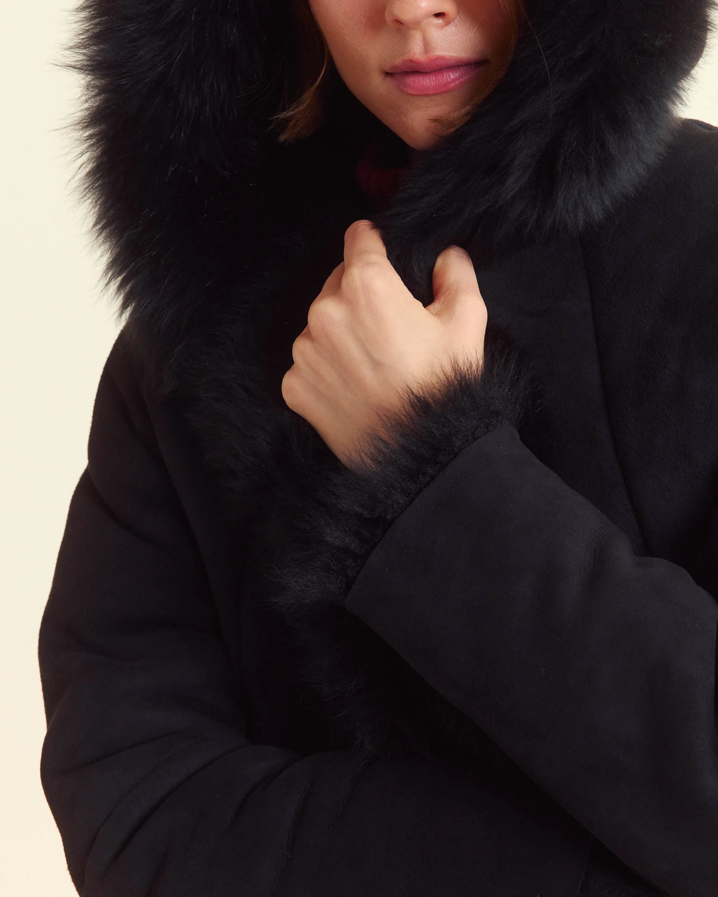 Shearling Duffle sold by Billy Reid product image thumbnail 4