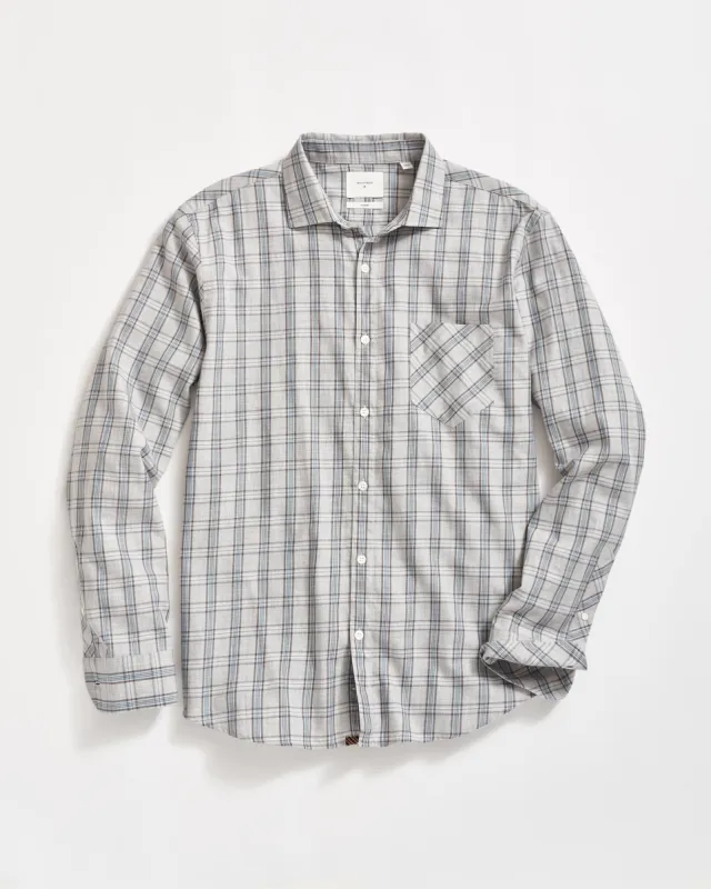 Melange Plaid John T Shirt sold by Billy Reid