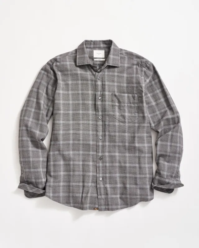 Micro Shadow Plaid Cypress Shirt sold by Billy Reid