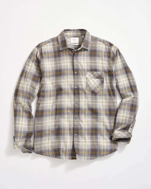 Herringbone Melange John T Shirt sold by Billy Reid