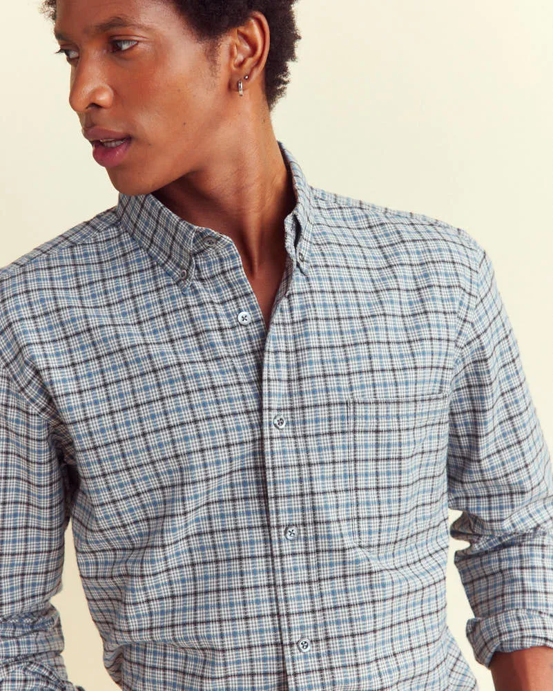 Corded Plaid Tuscumbia Shirt Button Down sold by Billy Reid product image thumbnail 3