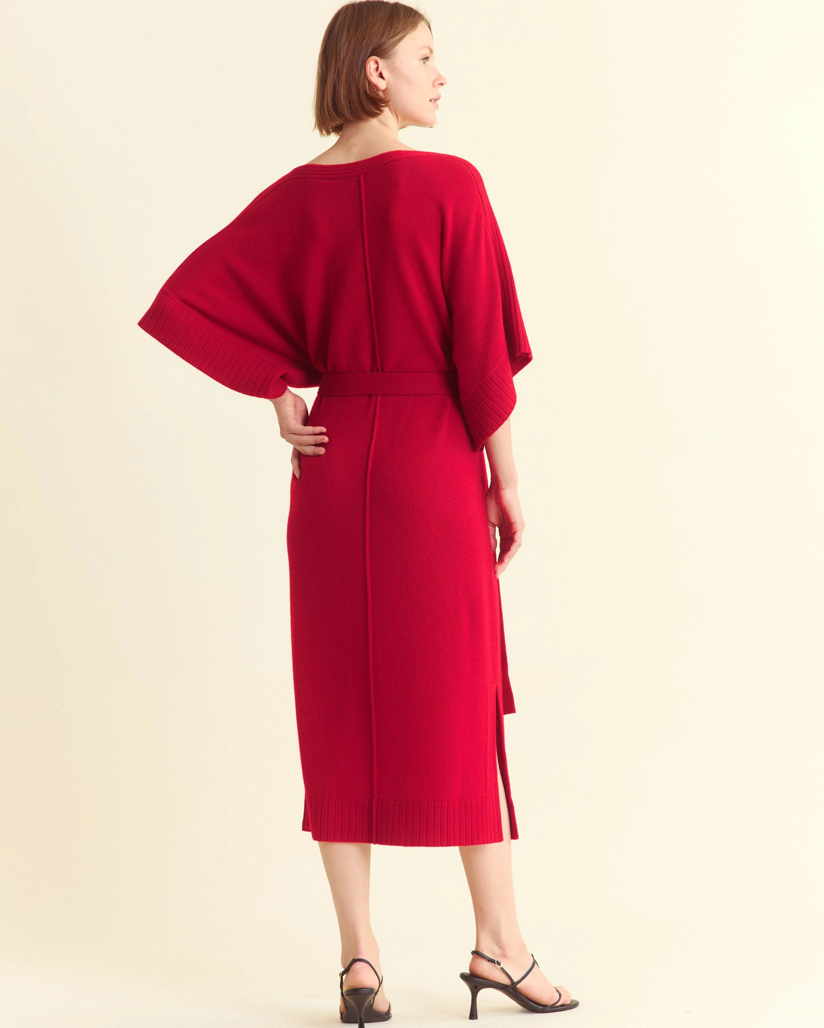 Cashmere Dolman Sweater Dress sold by Billy Reid product image thumbnail 3