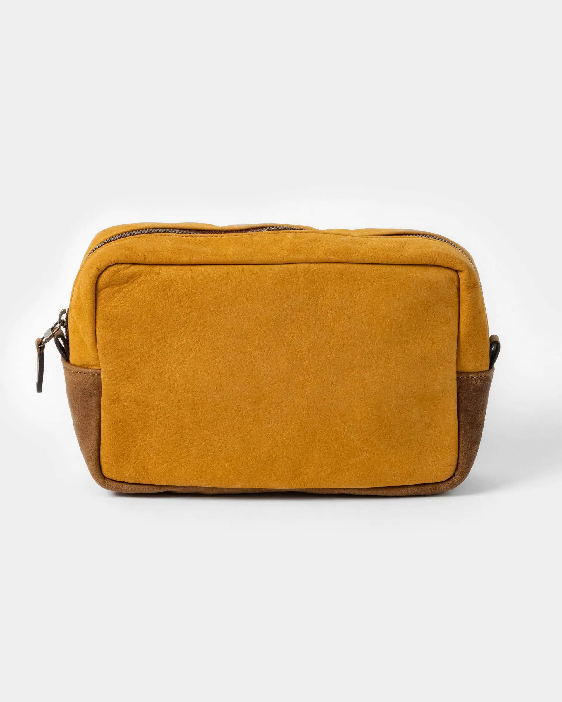 Moore & Giles Reclaimed Wash Bag sold by Billy Reid