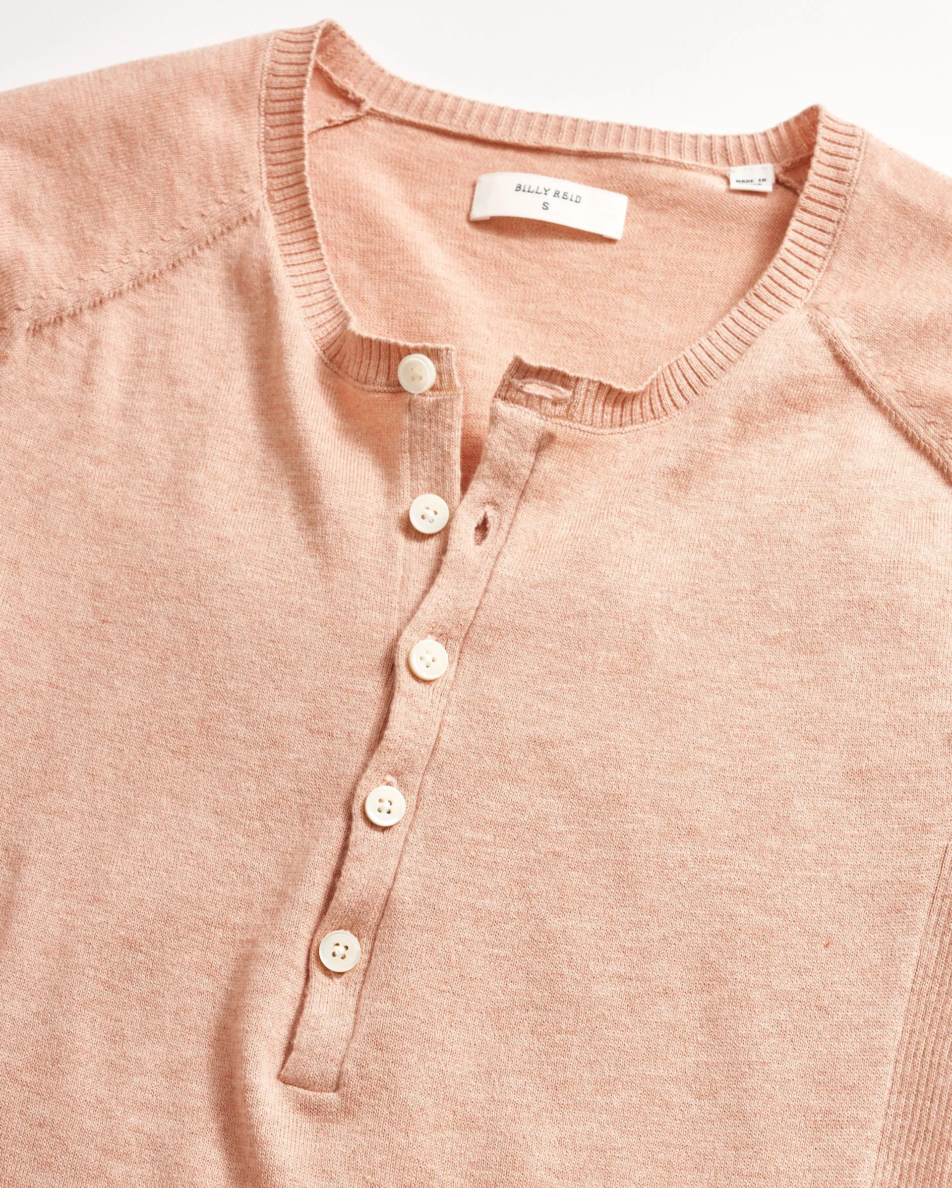 Fine Gauge Henley sold by Billy Reid product image thumbnail 3