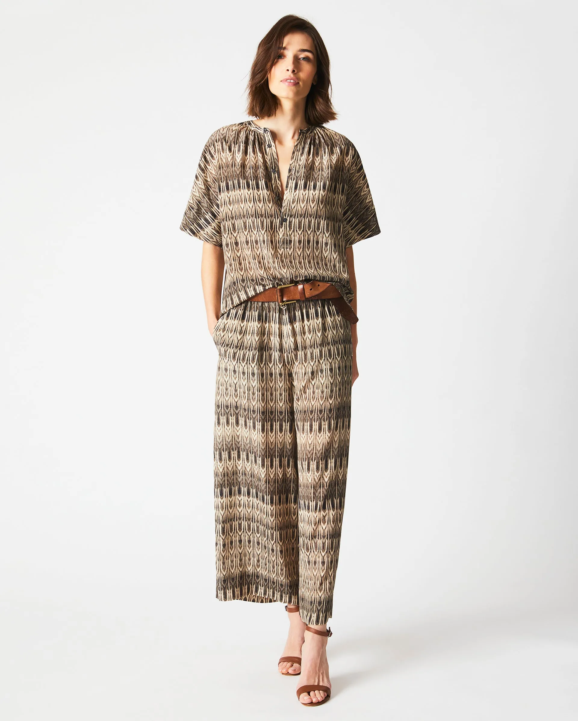 Decu Print Poet Blouse sold by Billy Reid product image thumbnail 2