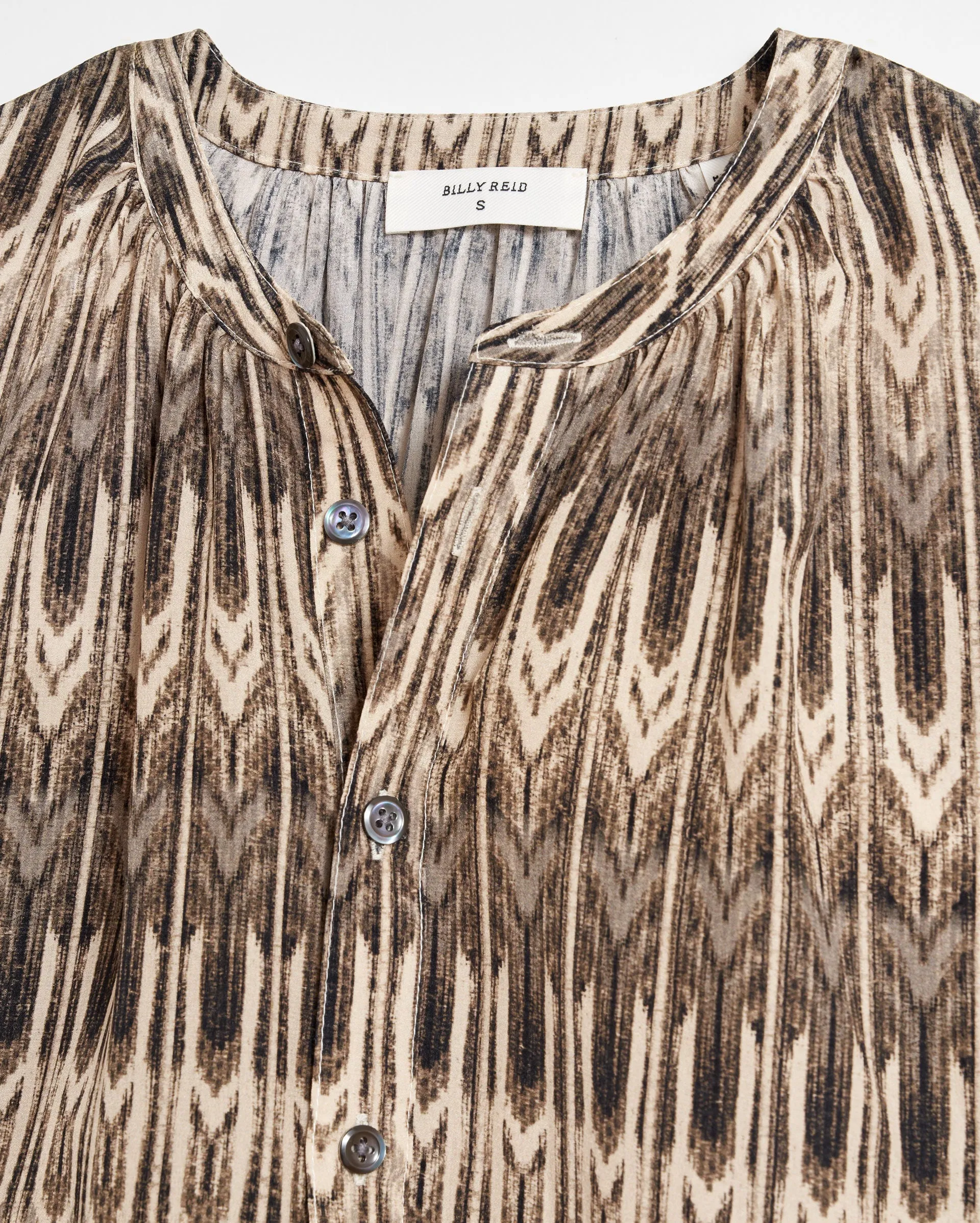 Decu Print Poet Blouse sold by Billy Reid product image thumbnail 4