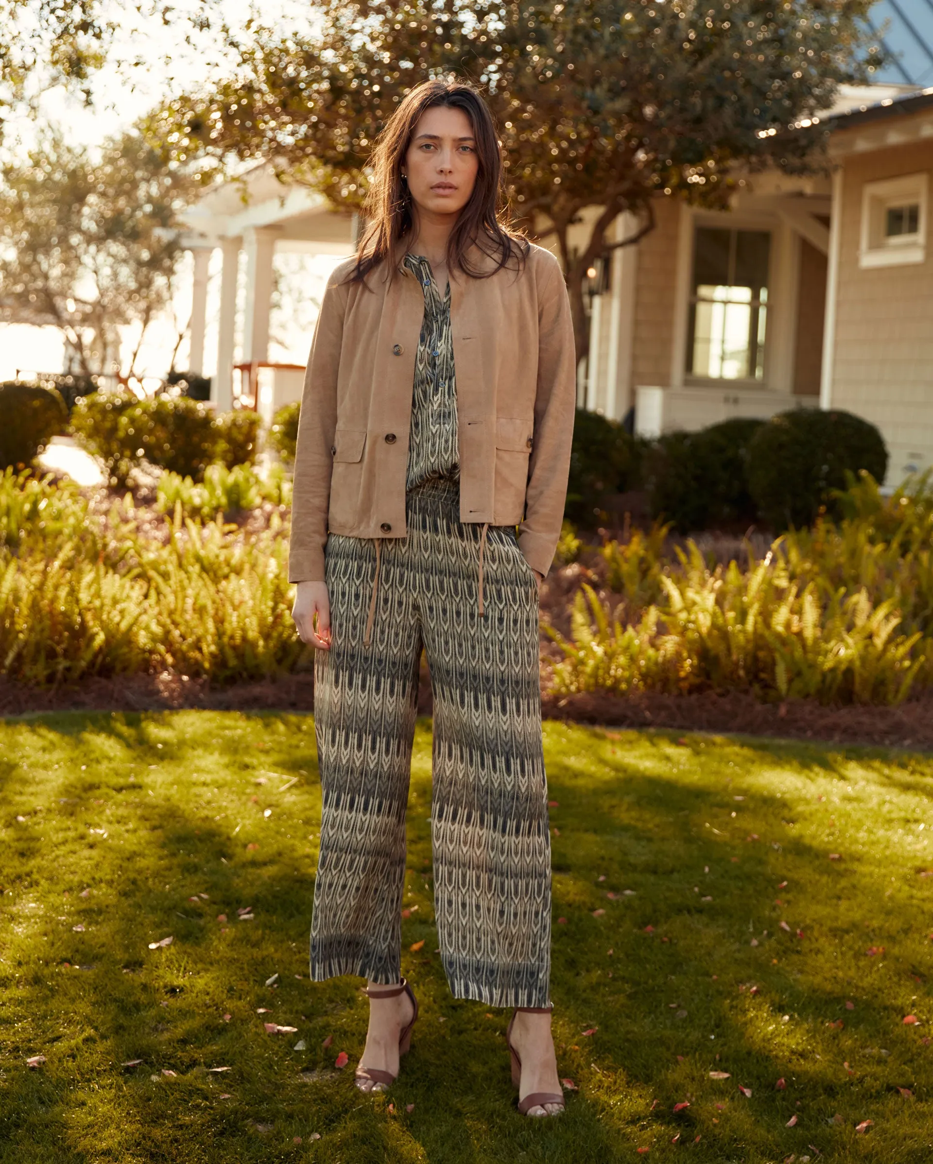 Decu Print Poet Blouse sold by Billy Reid product image thumbnail 3