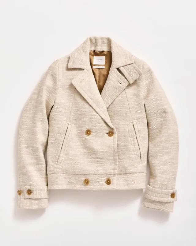 Cropped Spring Bond Peacoat sold by Billy Reid