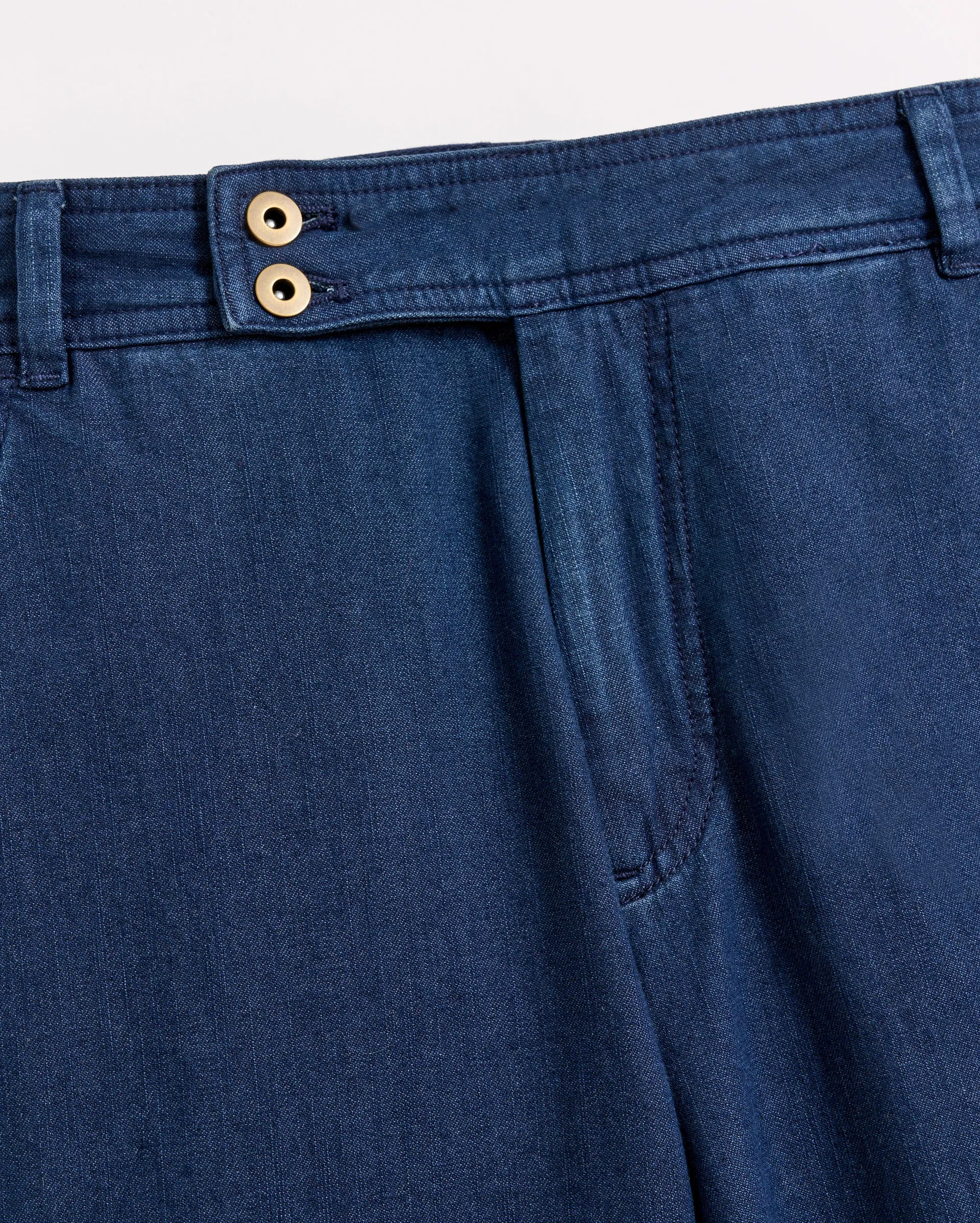 Denim Wide Leg Trouser sold by Billy Reid product image thumbnail 4