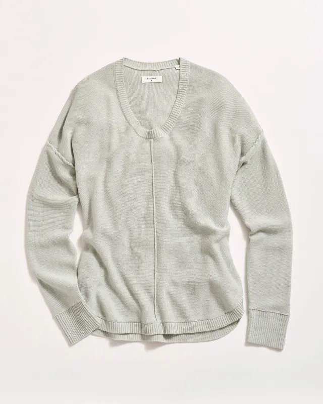 Cotton Linen Shirttail Sweater sold by Billy Reid