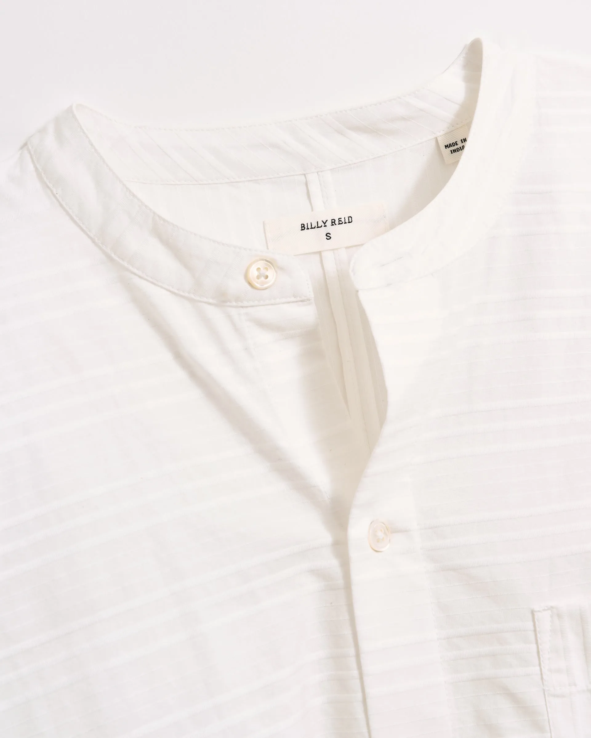 Banded Collar Shirt sold by Billy Reid product image thumbnail 3