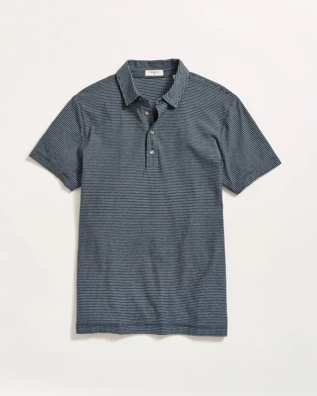 Stripe Pensacola Polo sold by Billy Reid