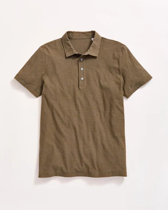 Stripe Pensacola Polo sold by Billy Reid