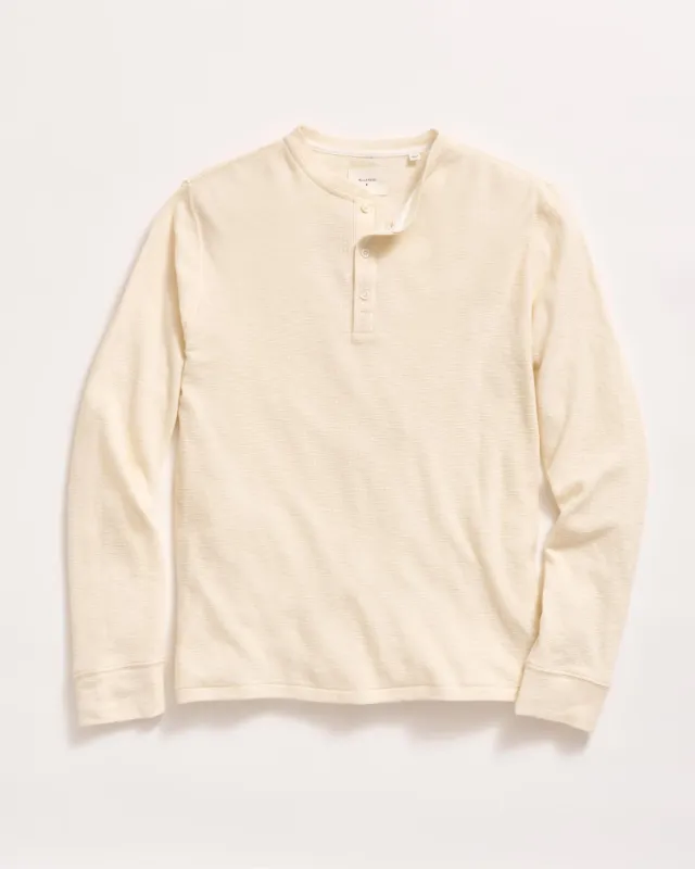 Slub Tuck Henley sold by Billy Reid