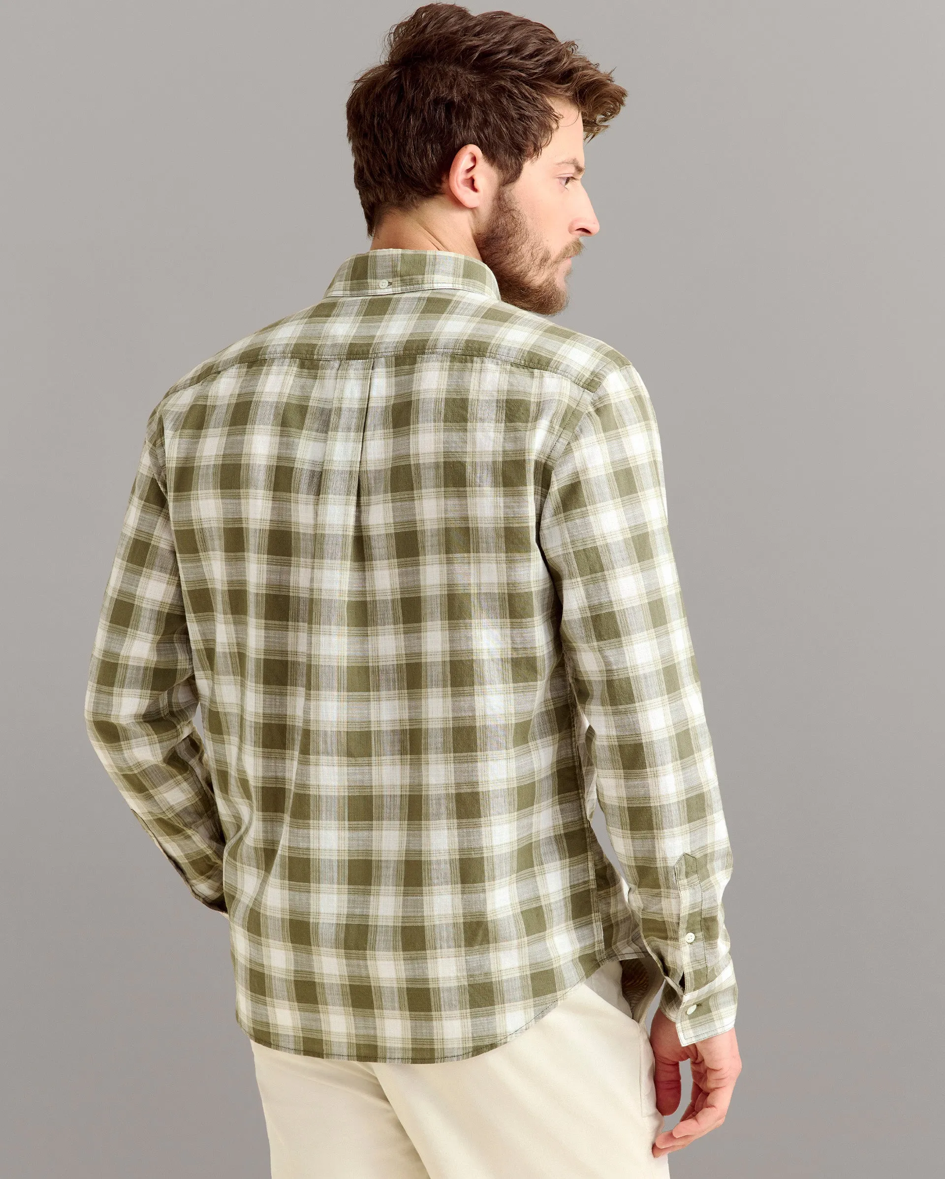 Bold Plaid Tuscumbia Shirt Button Down sold by Billy Reid product image thumbnail 4