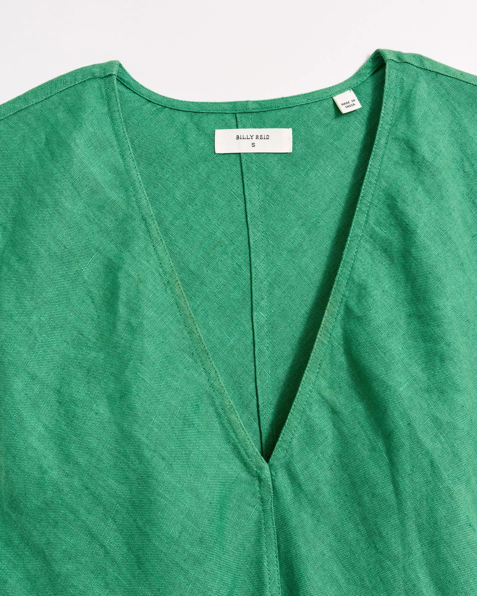 Maxi Bias Linen Dress sold by Billy Reid product image thumbnail 5