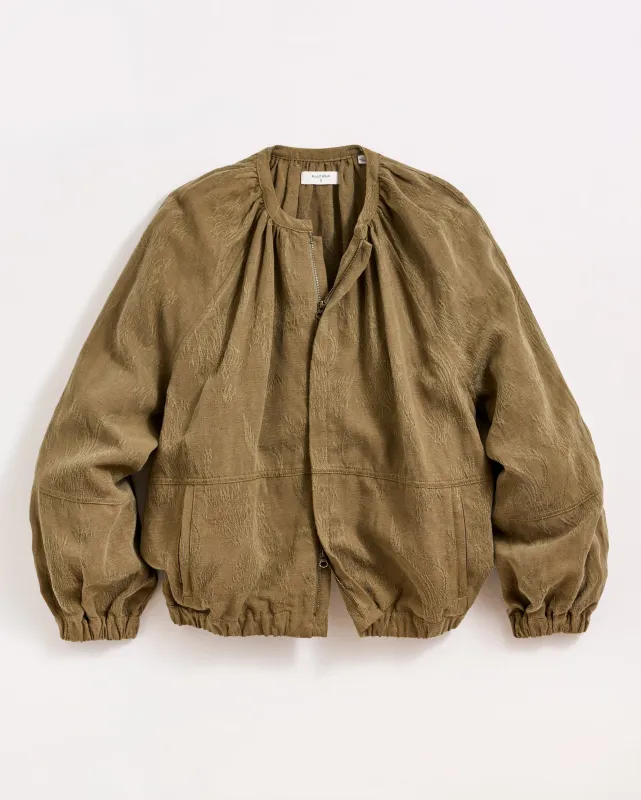 Desert Jacquard Bomber sold by Billy Reid