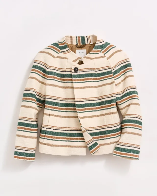 Desert Stripe Cropped Jacket sold by Billy Reid