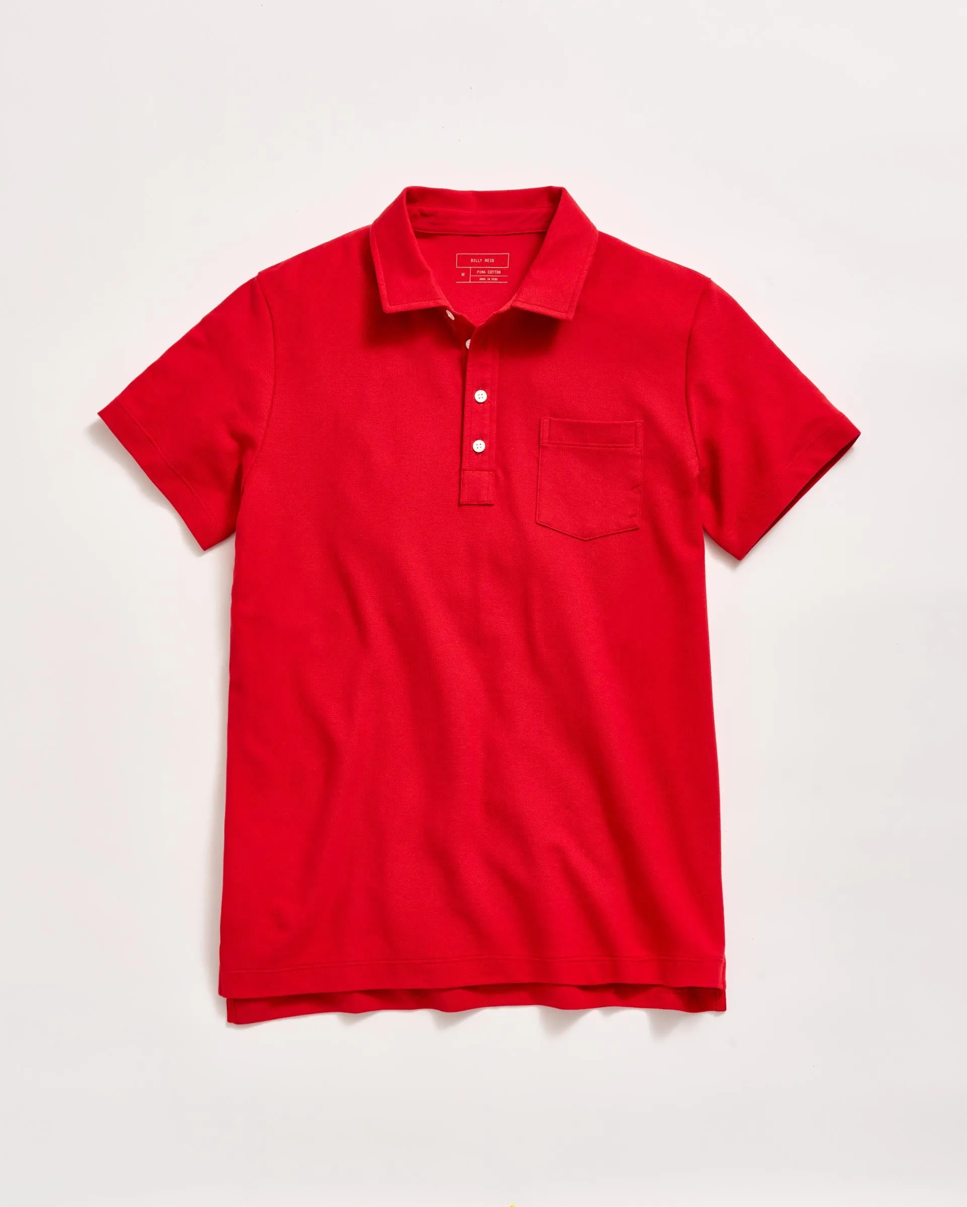 Pique Pensacola Polo sold by Billy Reid