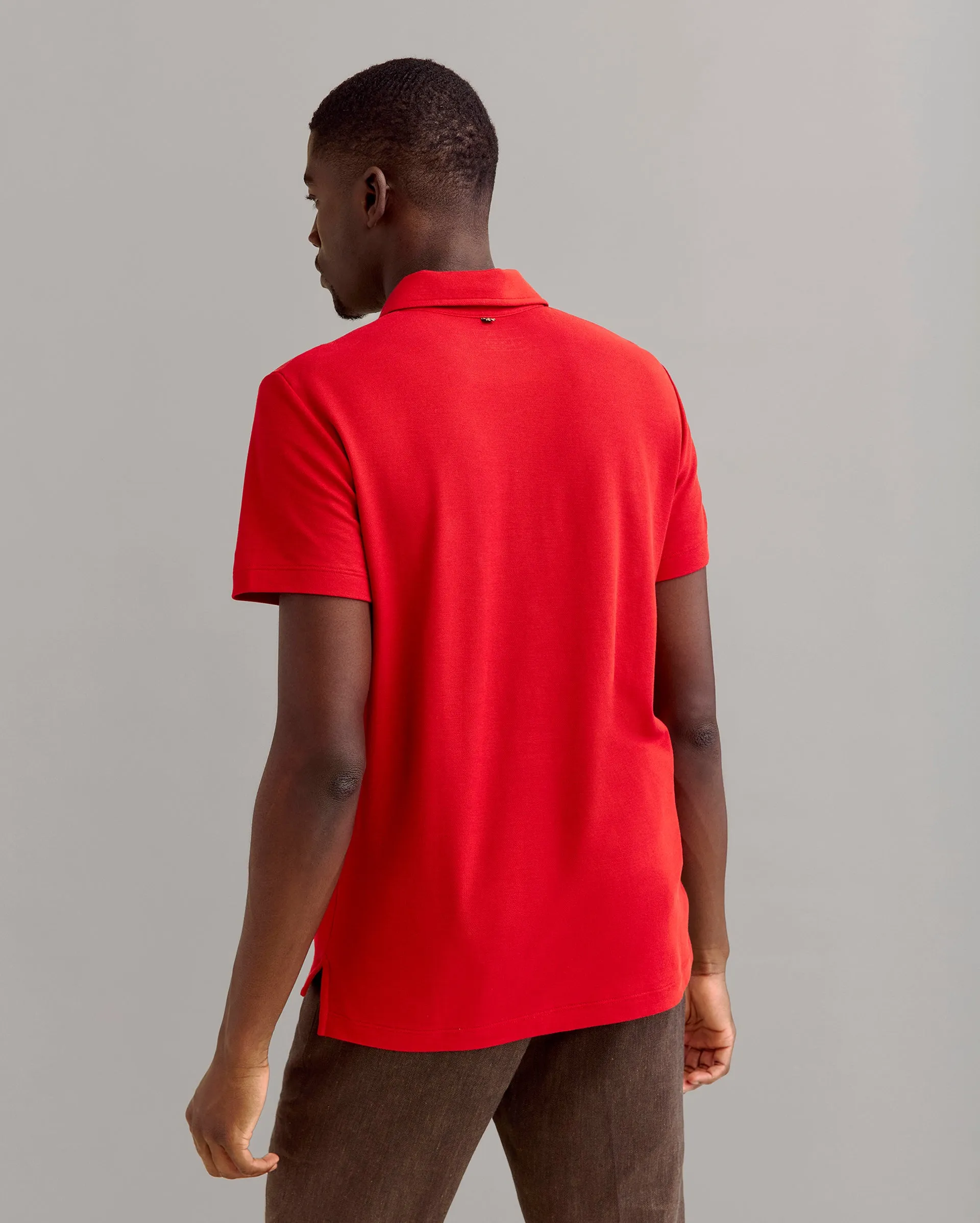 Pique Pensacola Polo sold by Billy Reid product image thumbnail 3