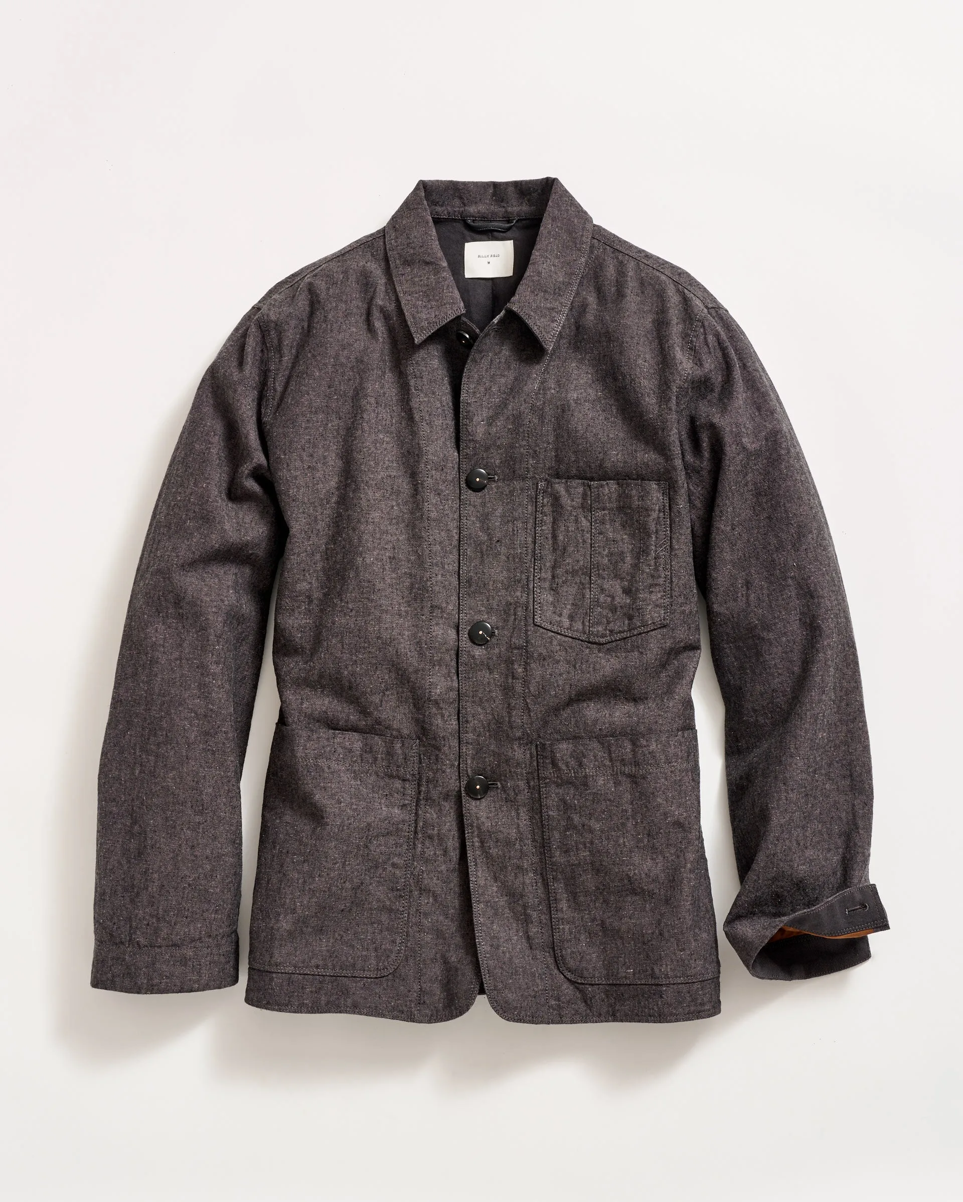 Chambray Chore Jacket sold by Billy Reid