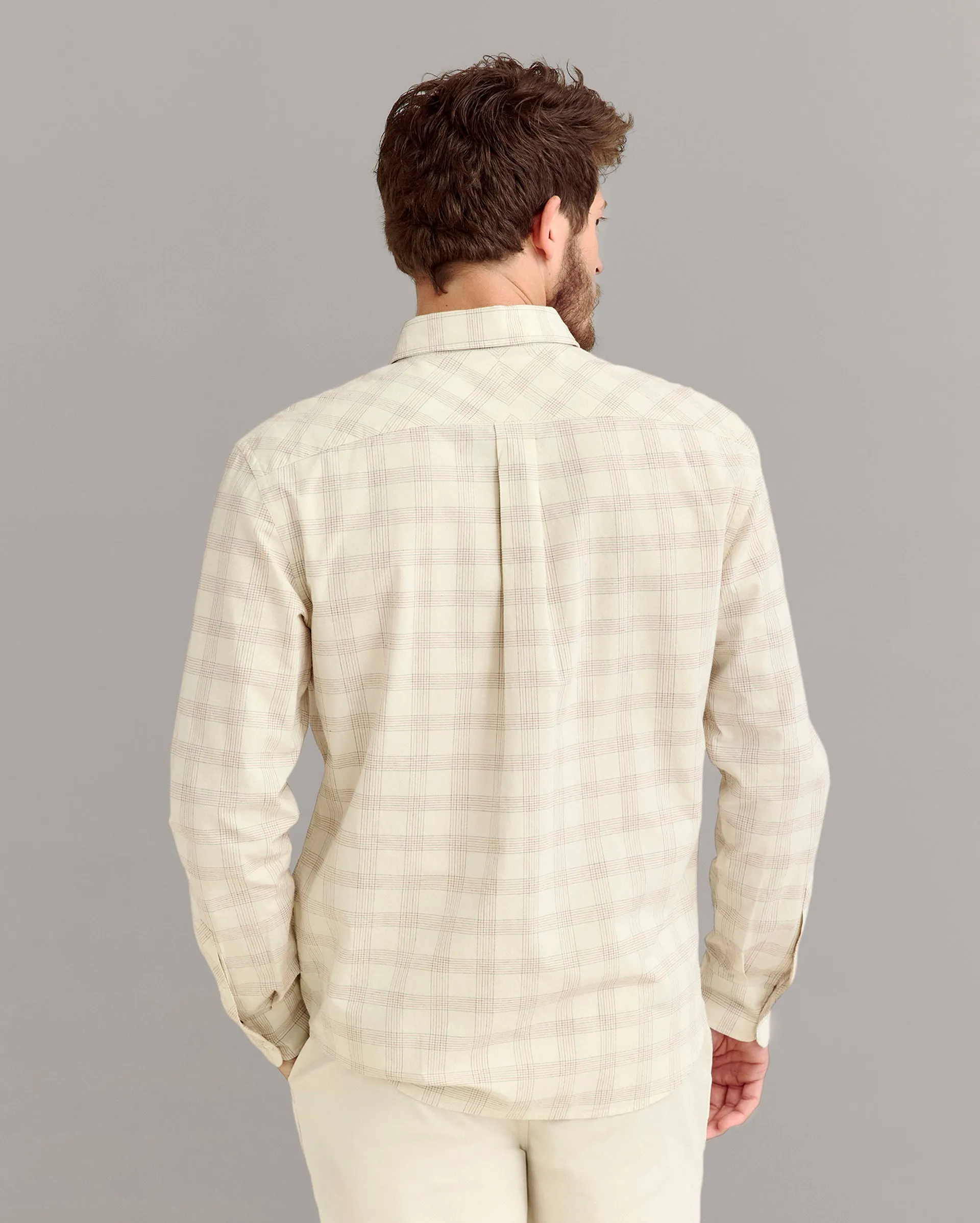 Grid Plaid Wilson Shirt sold by Billy Reid product image thumbnail 4