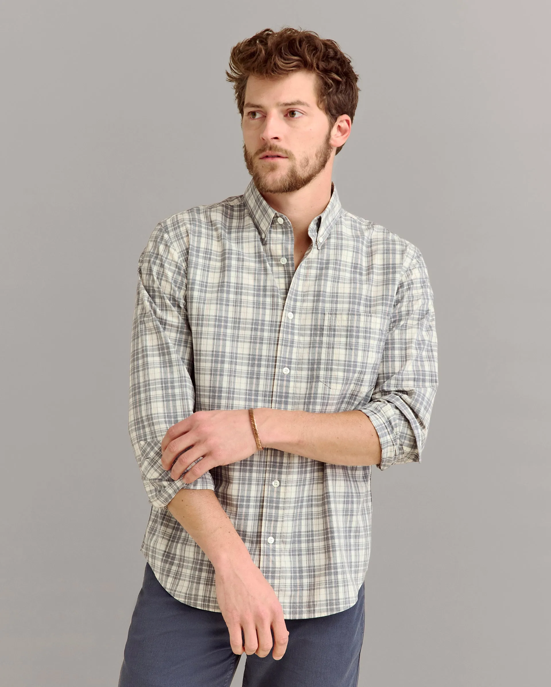 Plaid Tuscumbia Shirt Button Down sold by Billy Reid product image thumbnail 2