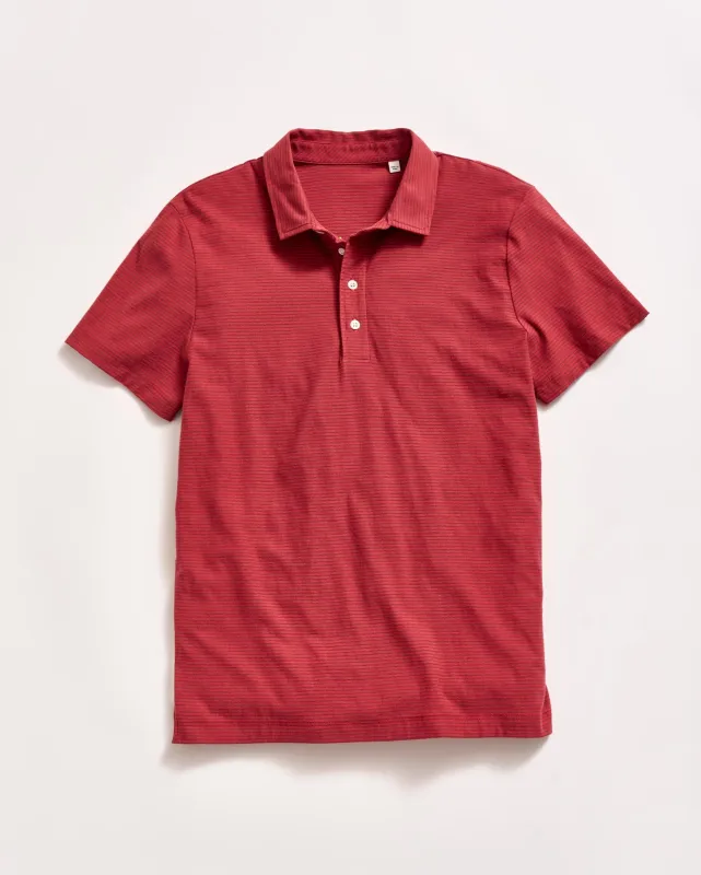 Stripe Pensacola Polo sold by Billy Reid