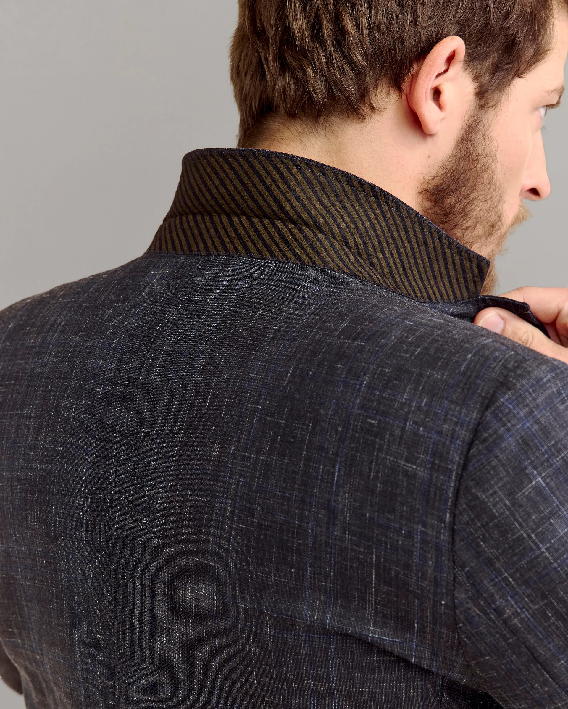 Crosshatch Walton Jacket sold by Billy Reid product image thumbnail 3