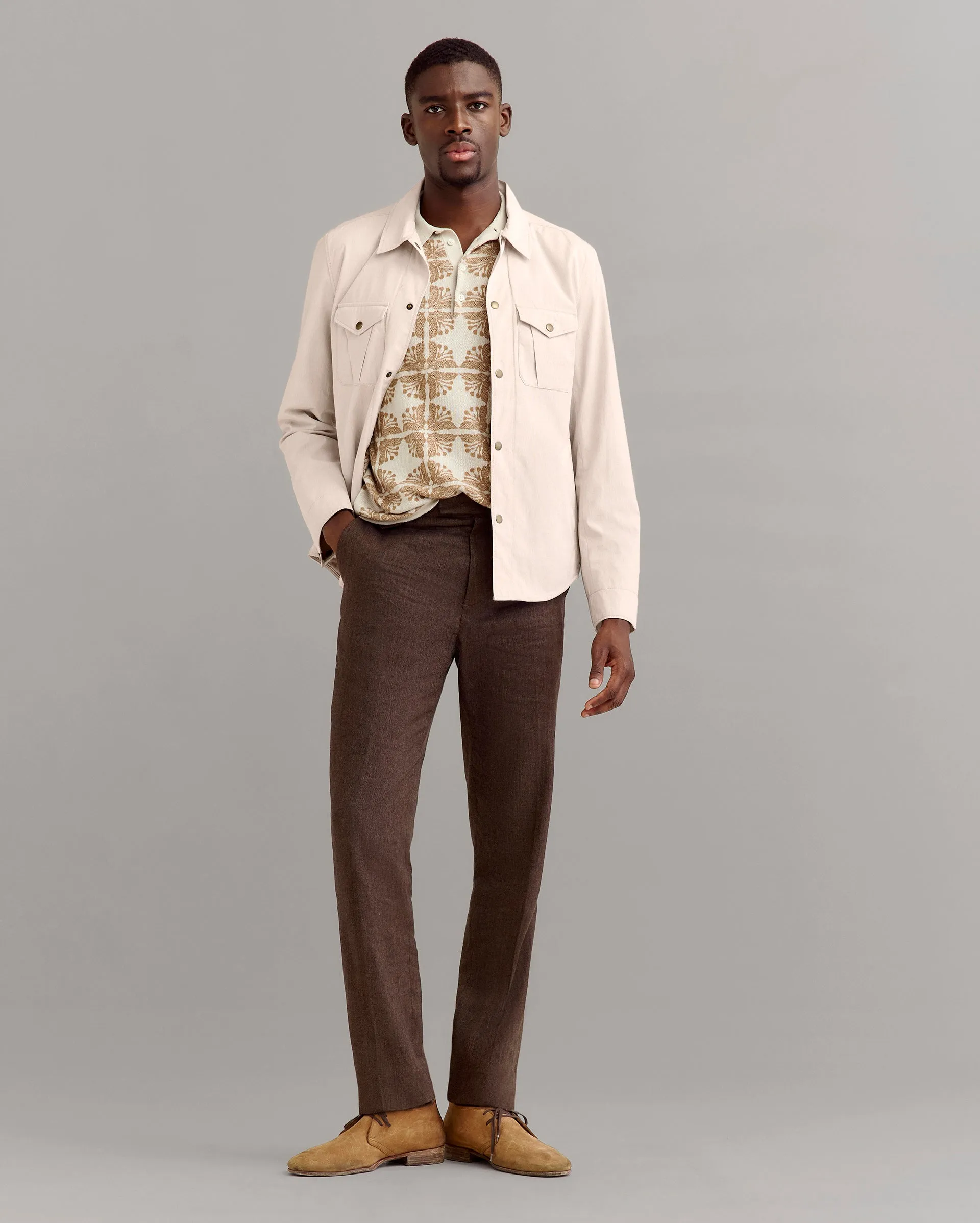 Pincord Roy Shirt Jacket sold by Billy Reid product image thumbnail 2