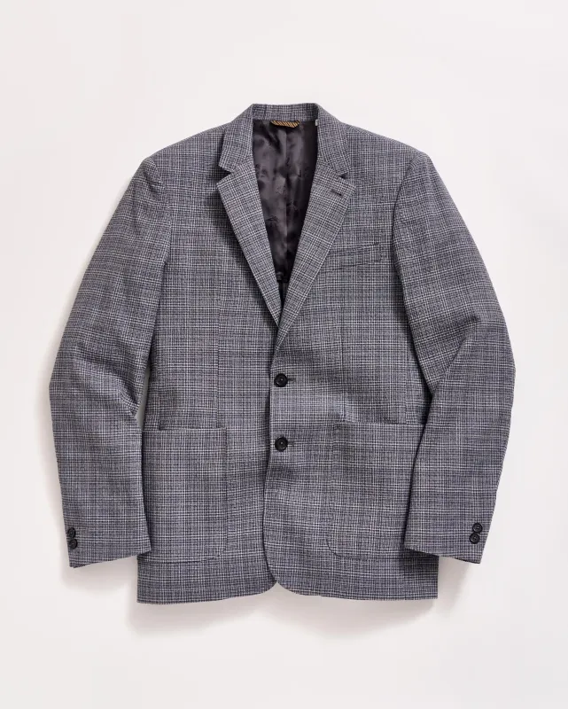 Micro-Plaid Walton Jacket sold by Billy Reid