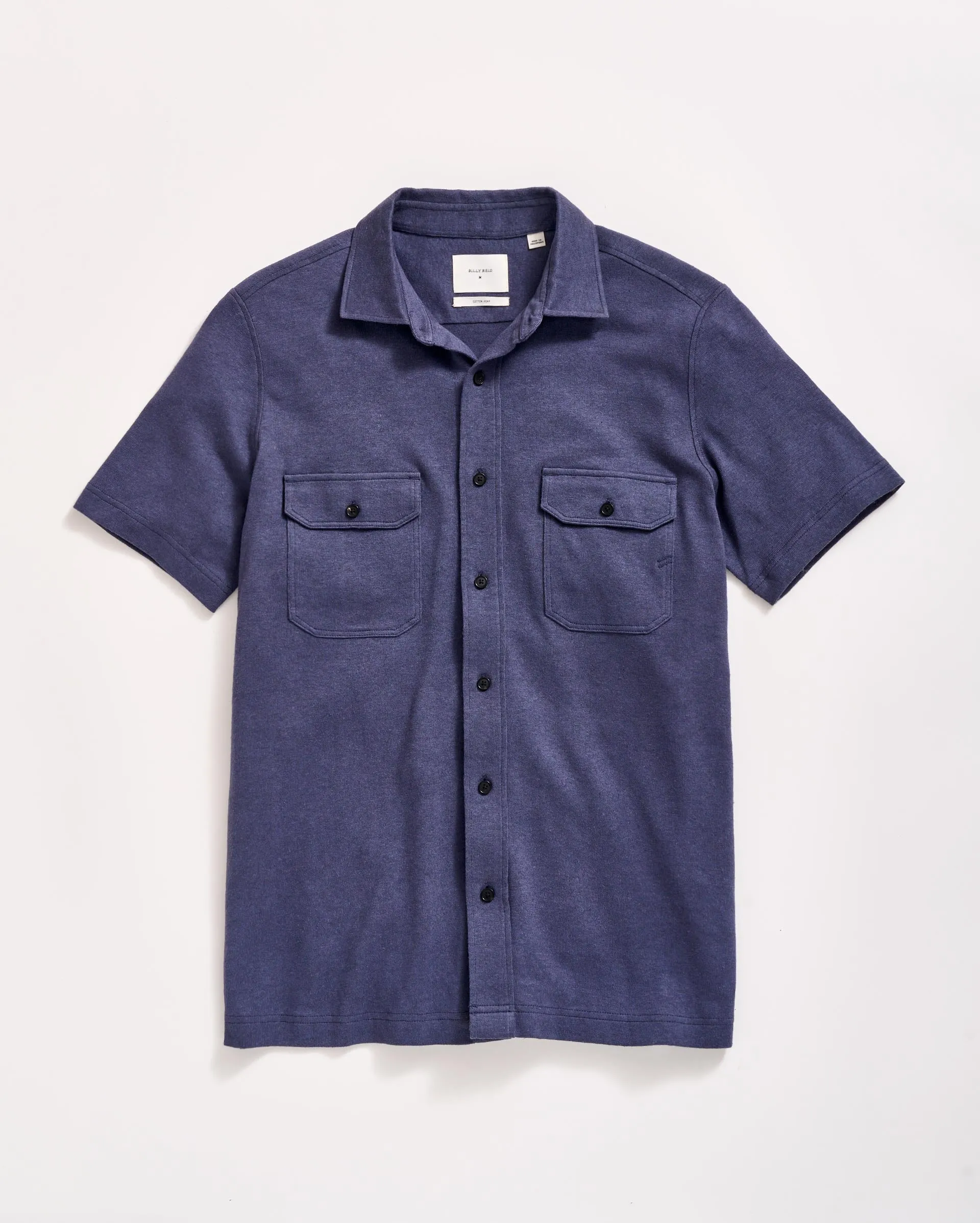 Short Sleeve Hemp Cotton Knit Shirt sold by Billy Reid