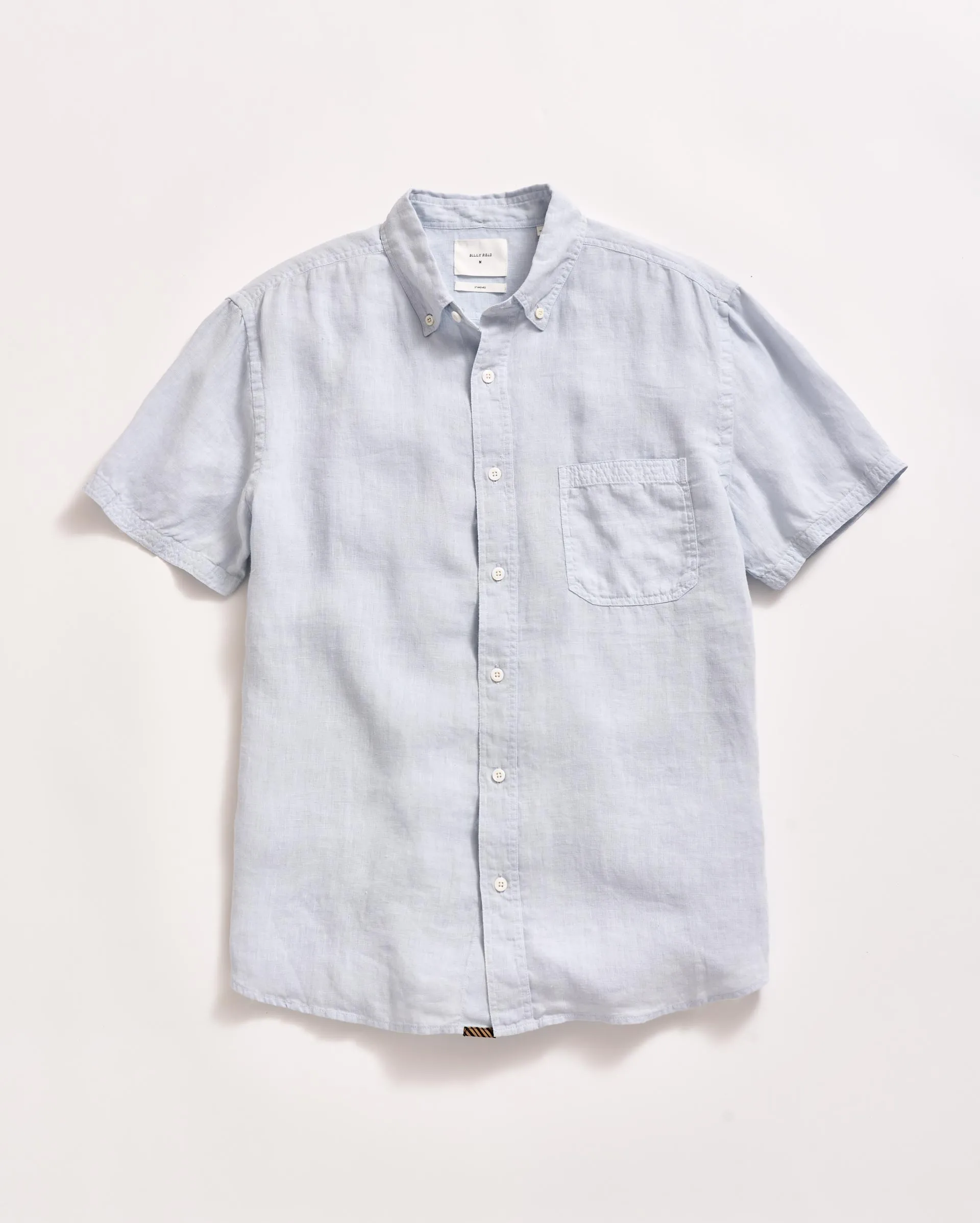 Short Sleeve Linen Tuscumbia Shirt Button Down sold by Billy Reid