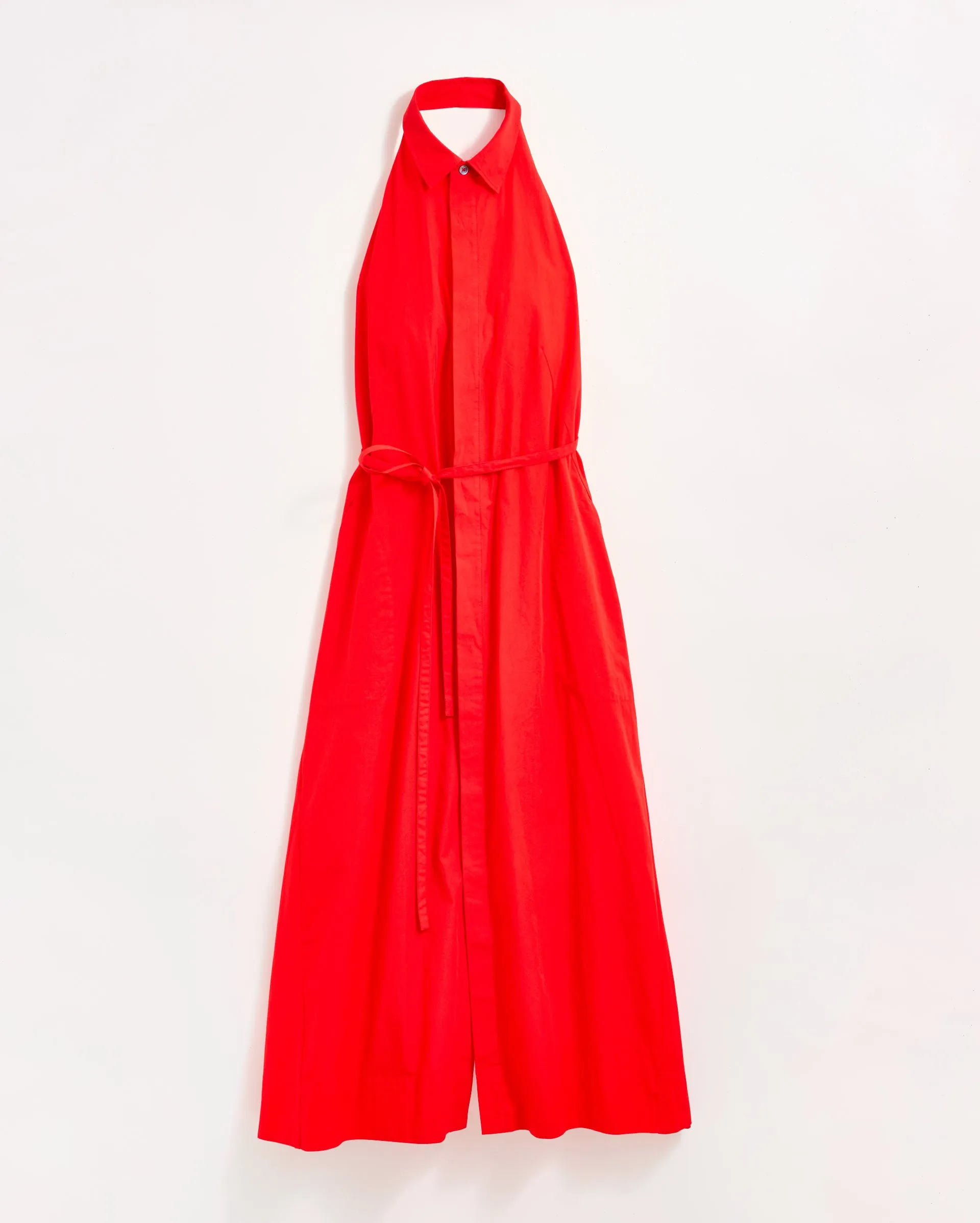 Poplin Halterneck Shirt Dress sold by Billy Reid