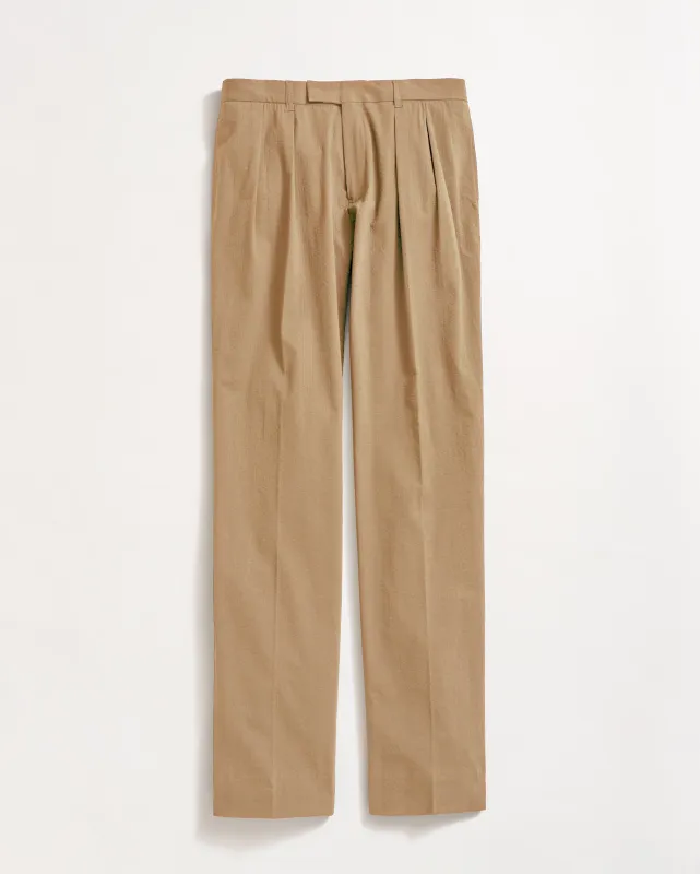 Seersucker Double Pleated Trouser sold by Billy Reid