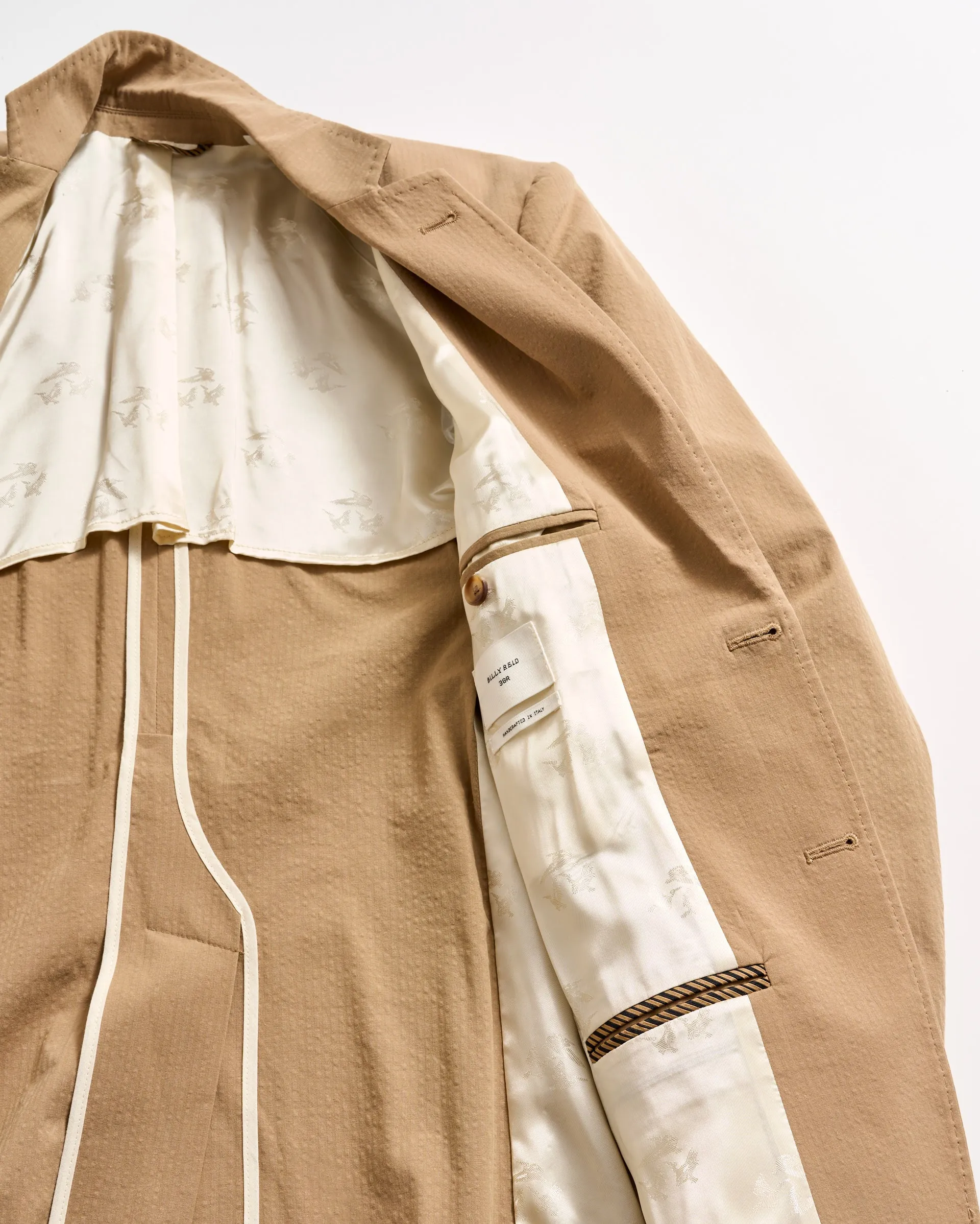 Seersucker Archie Jacket sold by Billy Reid product image thumbnail 2