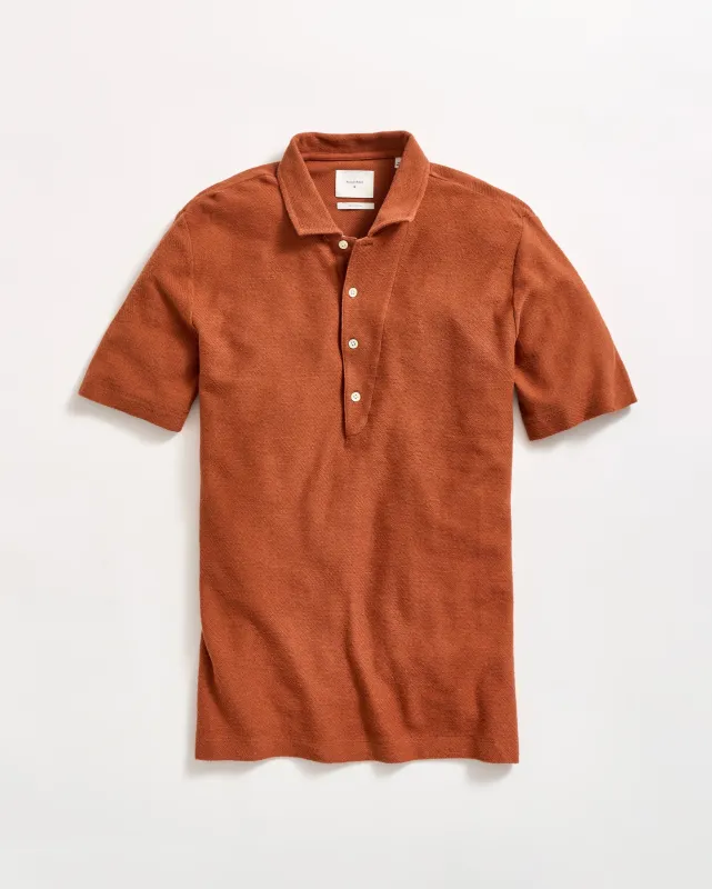 Hemp Cotton Twill Polo sold by Billy Reid