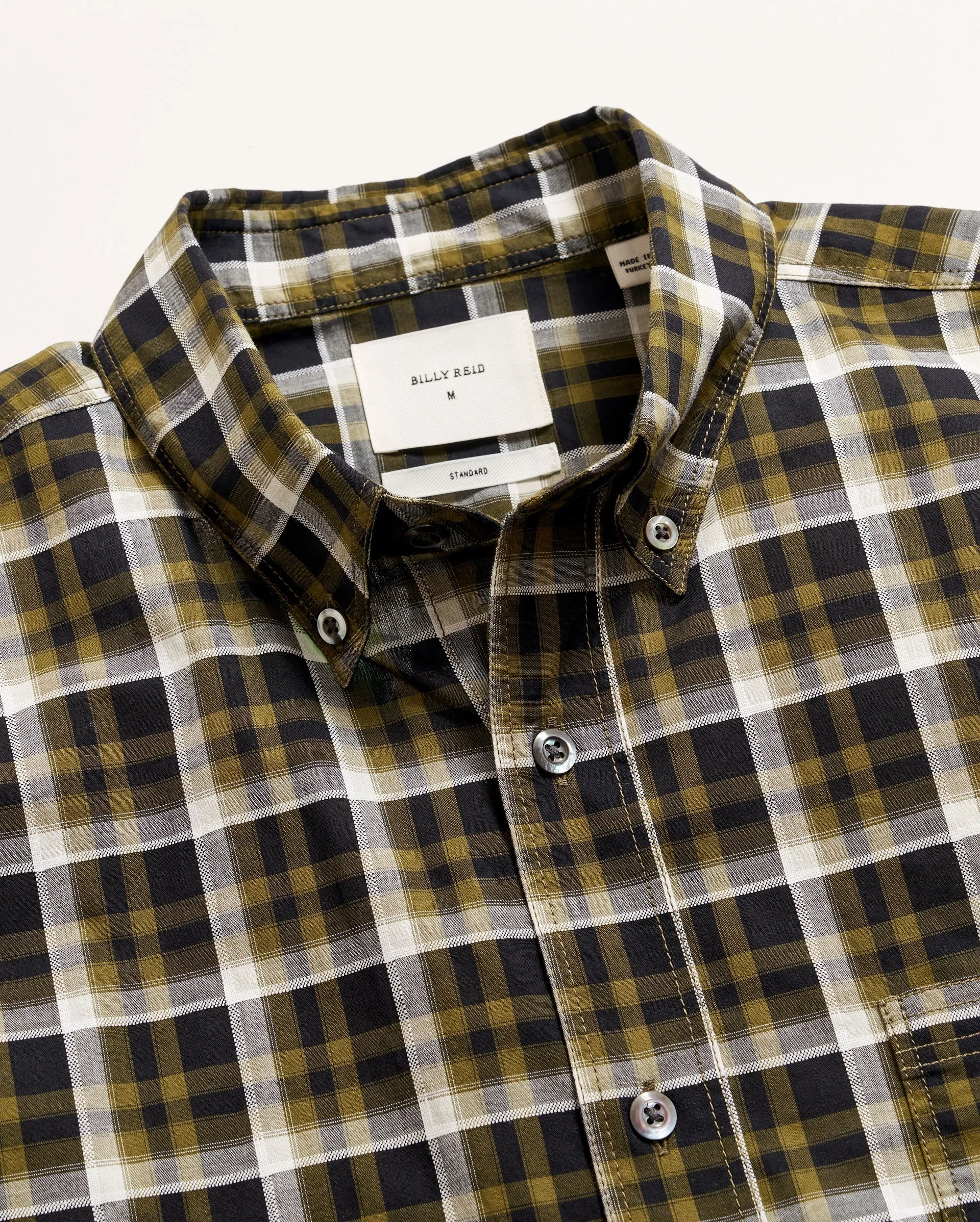 Textural Grid Plaid Tuscumbia Shirt Button Down sold by Billy Reid product image thumbnail 2