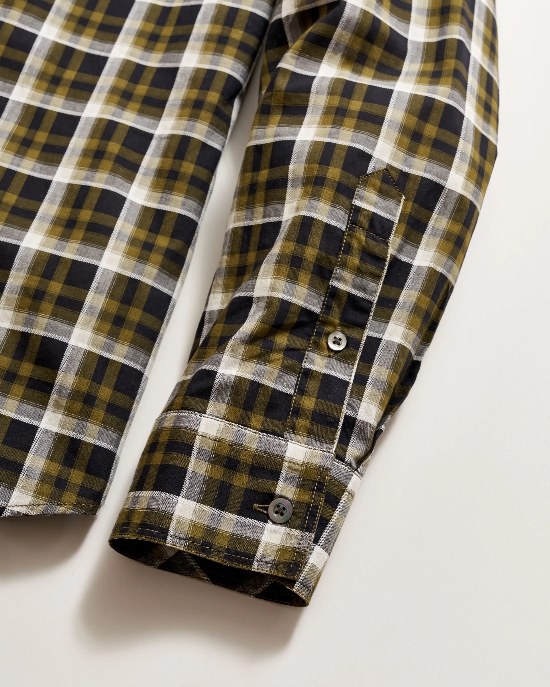 Textural Grid Plaid Tuscumbia Shirt Button Down sold by Billy Reid product image thumbnail 5