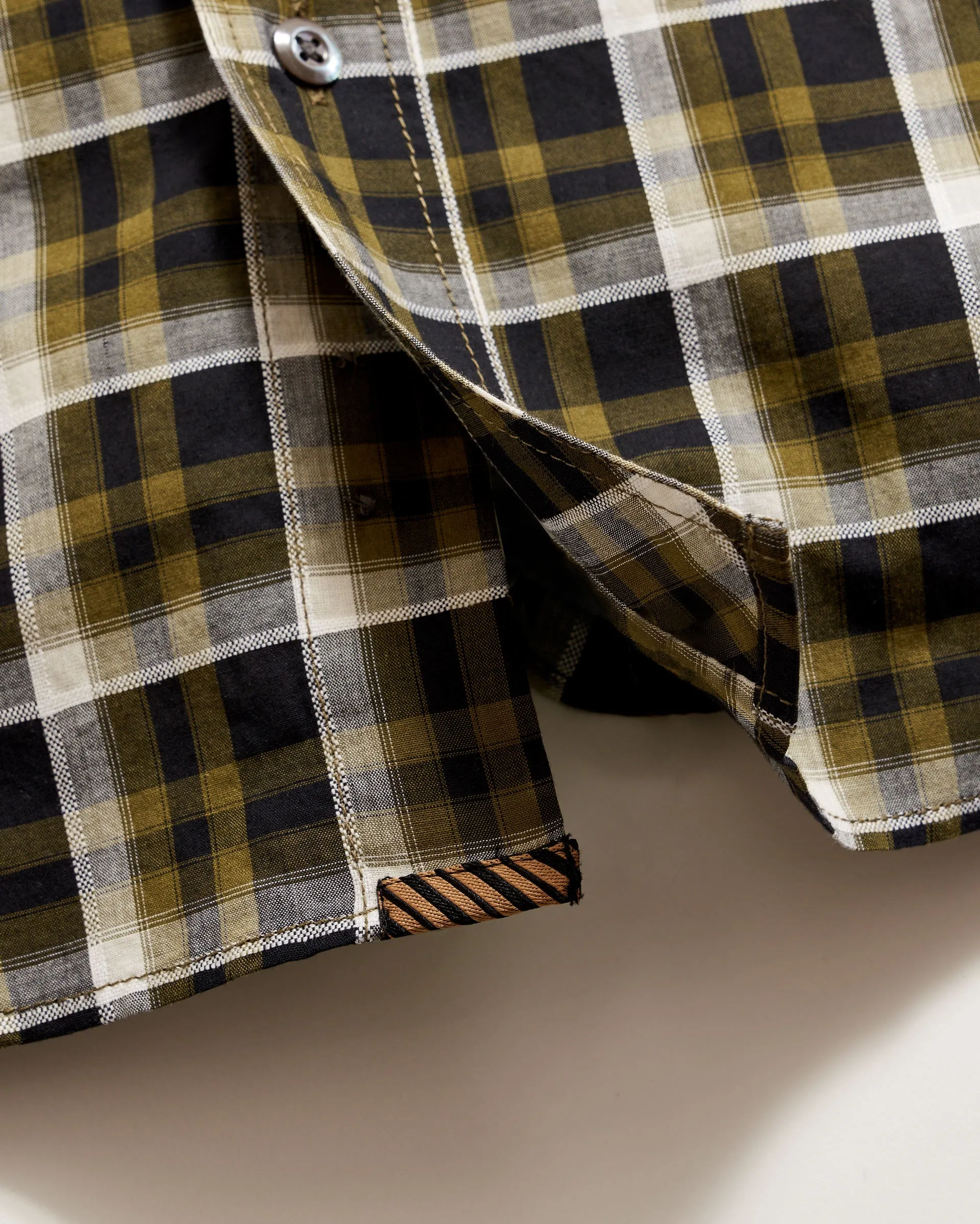 Textural Grid Plaid Tuscumbia Shirt Button Down sold by Billy Reid product image thumbnail 4
