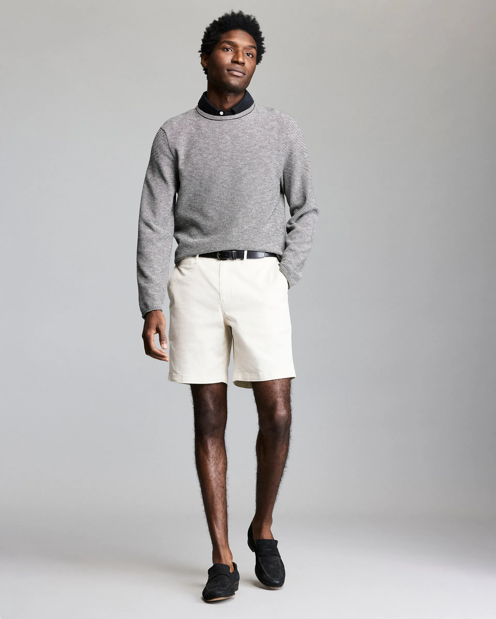 Tuck Stripe Crew sold by Billy Reid product image thumbnail 2