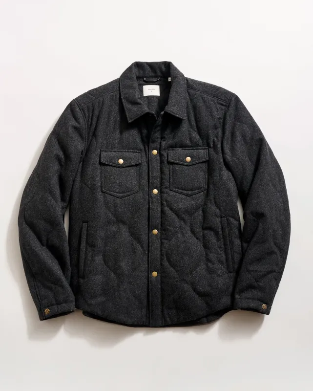 Onion Quilted Theo Shirt Jacket sold by Billy Reid